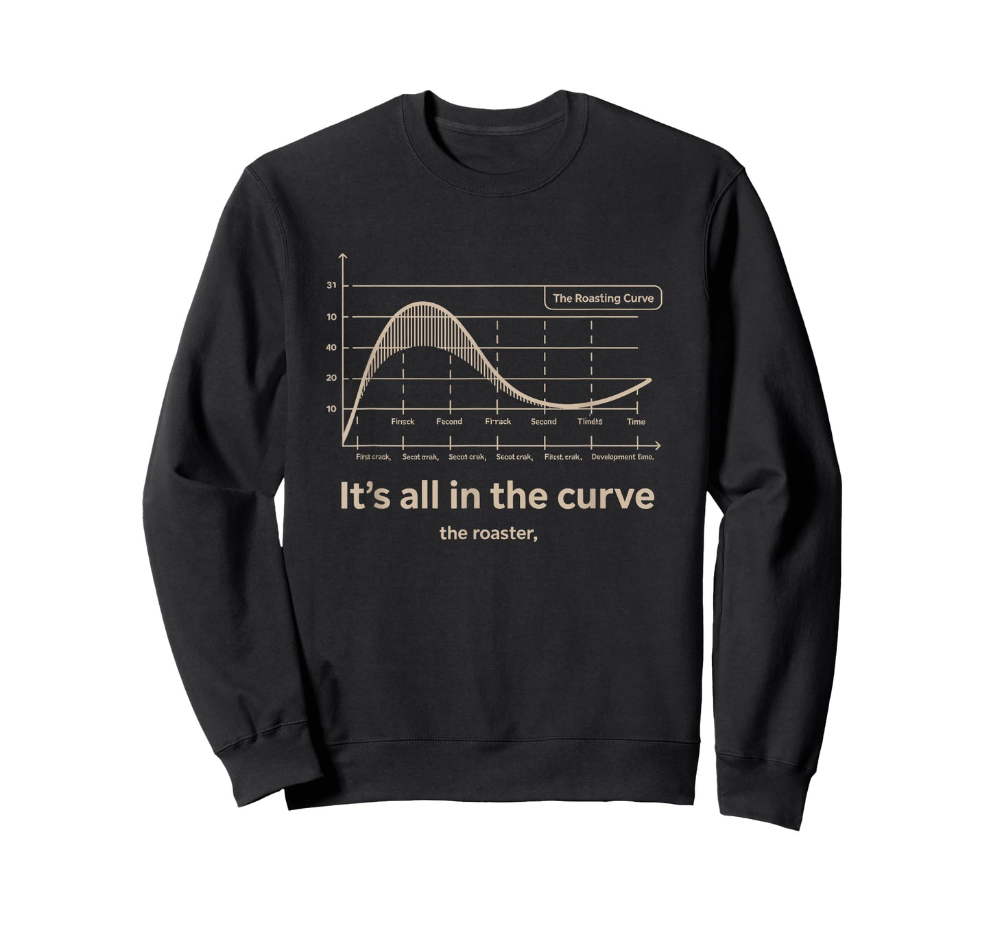 Home Coffee Roaster The Roasting Curve Java Lovers Life T-Shirt