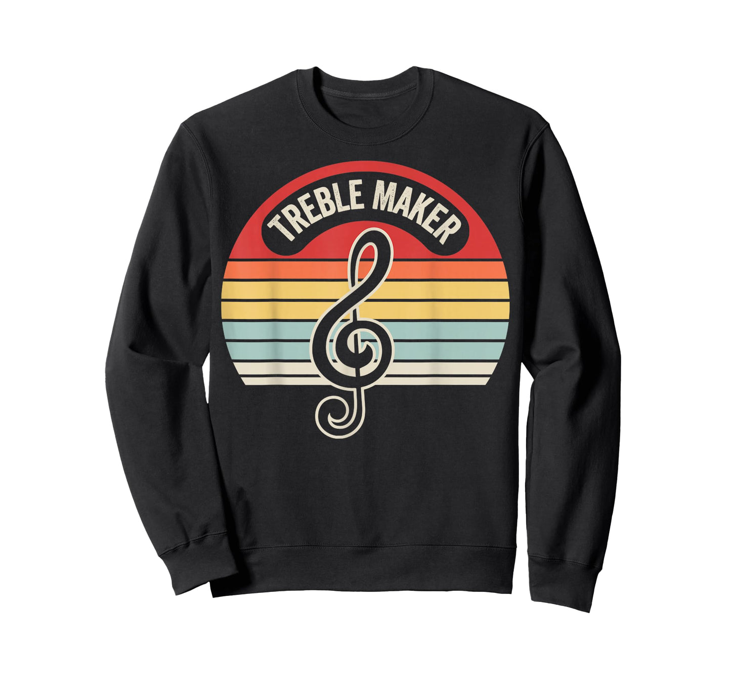 Treble Maker Vintage Music Design T-Shirt