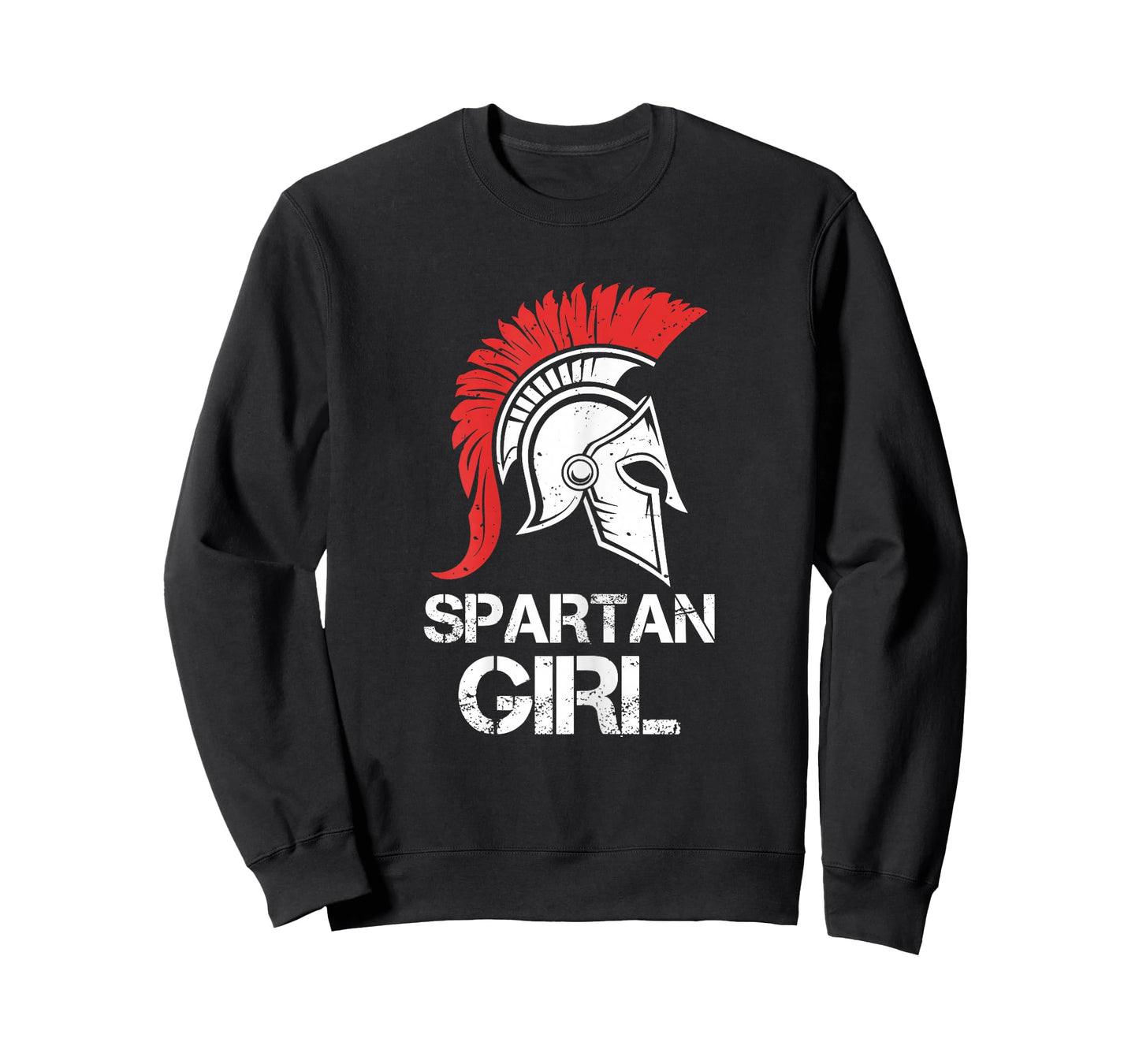 Spartan Girl Warrior Helmet Strong Women Vintage T-Shirt