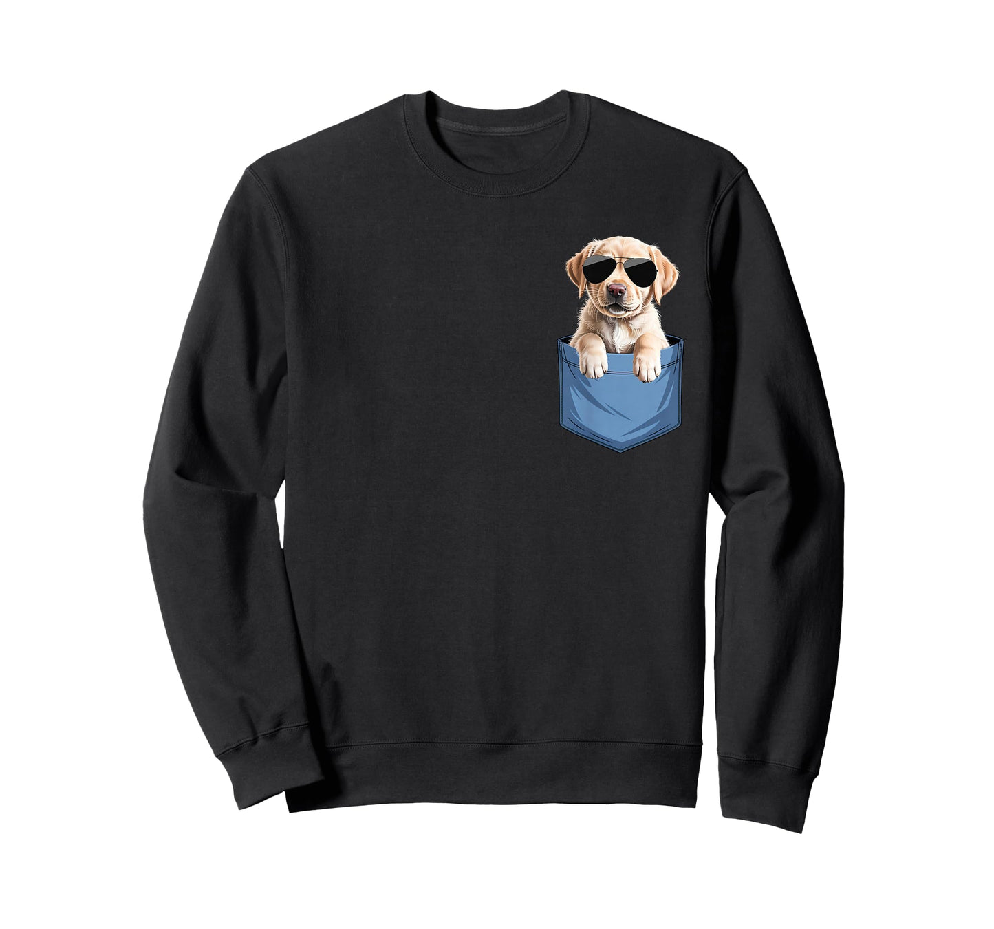 Cute Pocket Labrador Retriever Lover Yellow Lab Mom T-Shirt