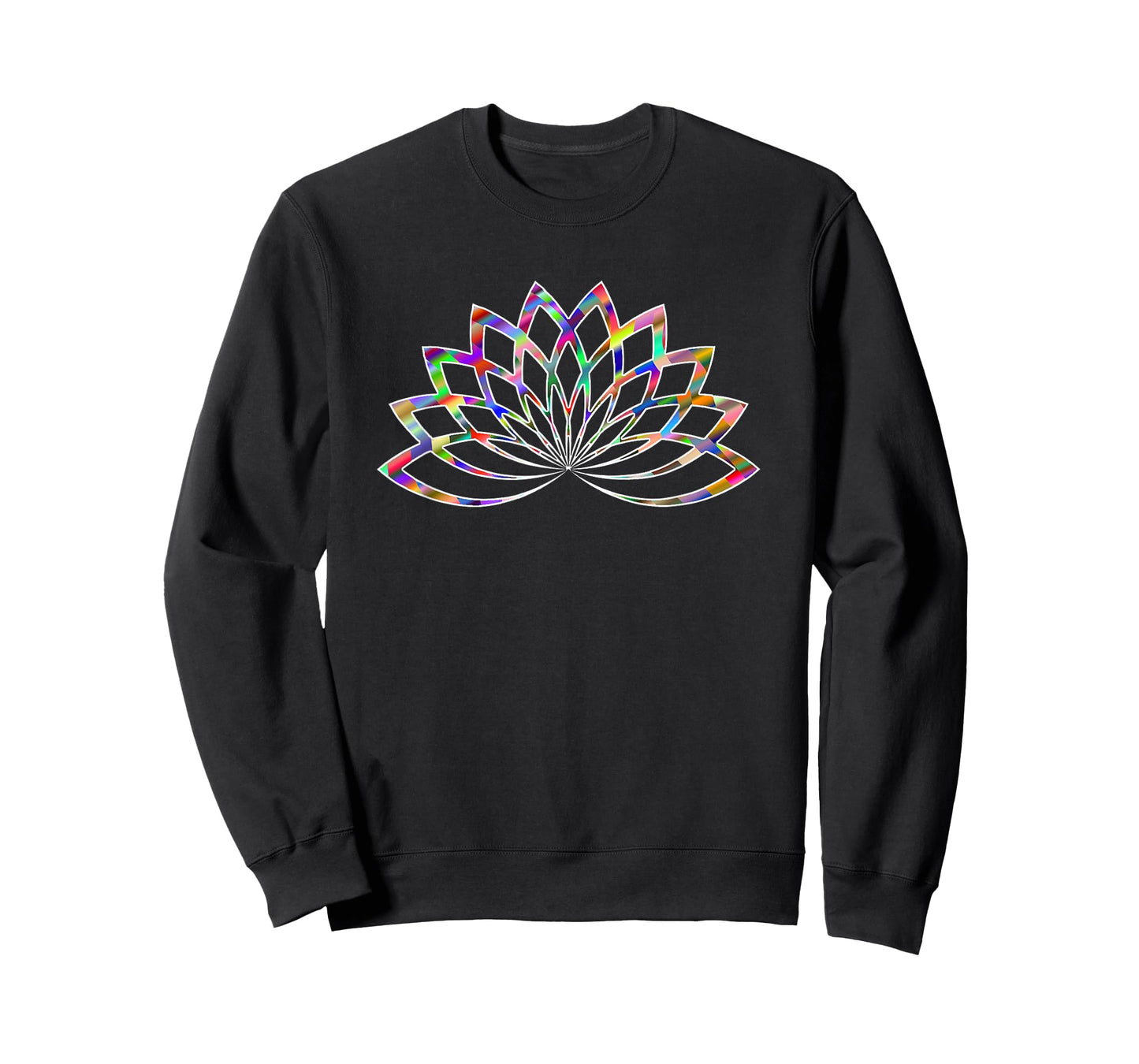 Lotus Flower Yoga Meditation Om Namaste Zen Exercise Women T-Shirt