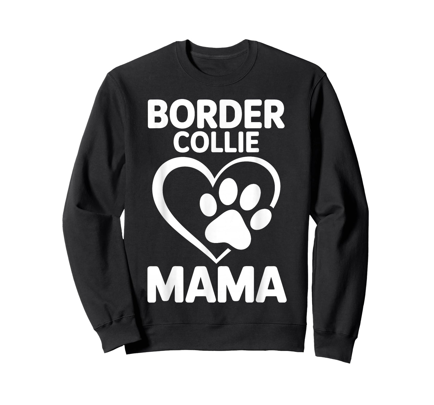 Border Collie Design for Women Girls Mom Border Collie Lover T-Shirt