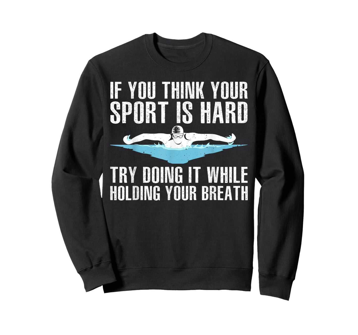 Funny Swimming Art For Men Women Swimmer Swim Coach Training T-Shirt
