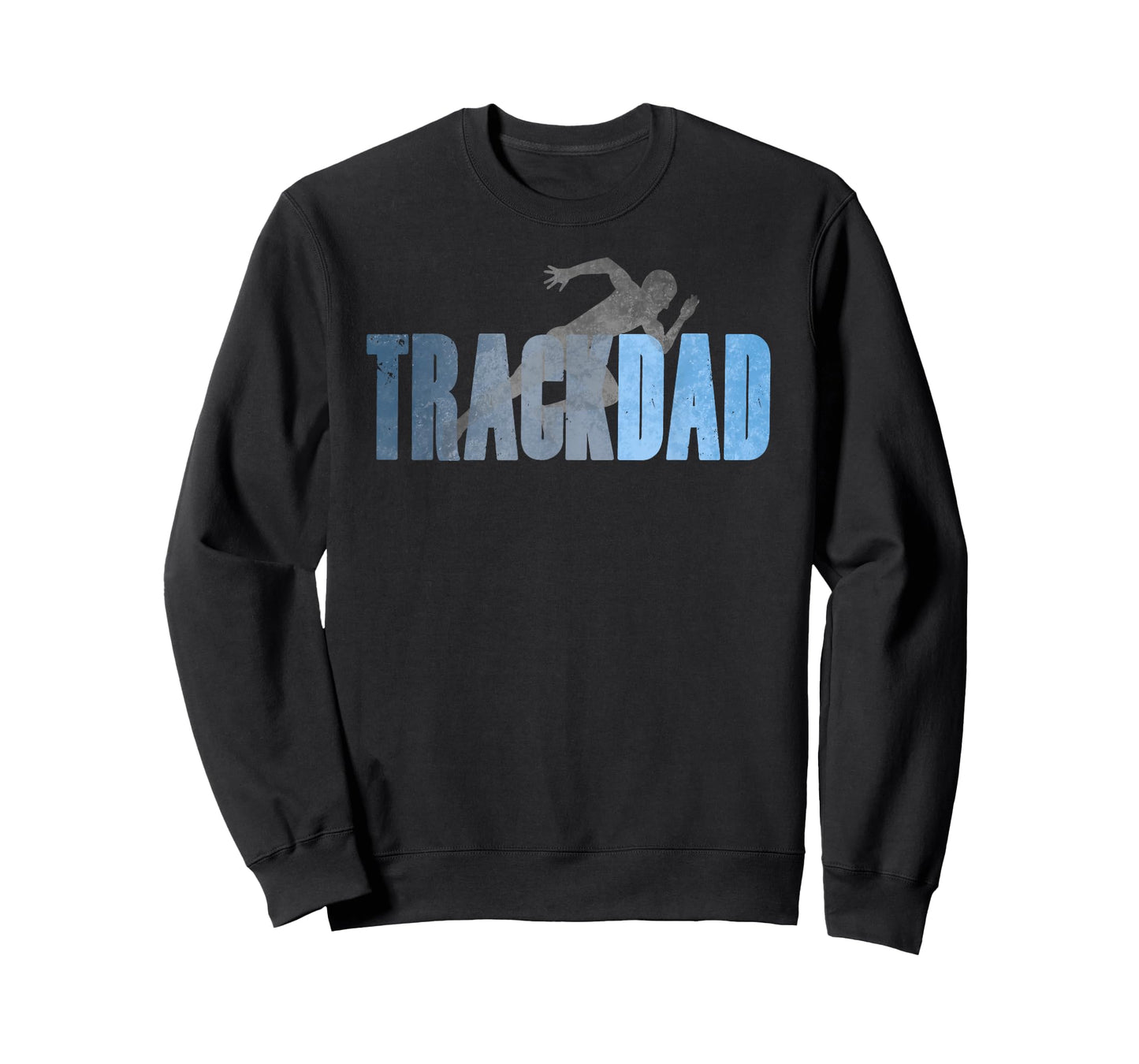 TRACK DAD Track & Field Runner Cross Country Running Father T-Shirt