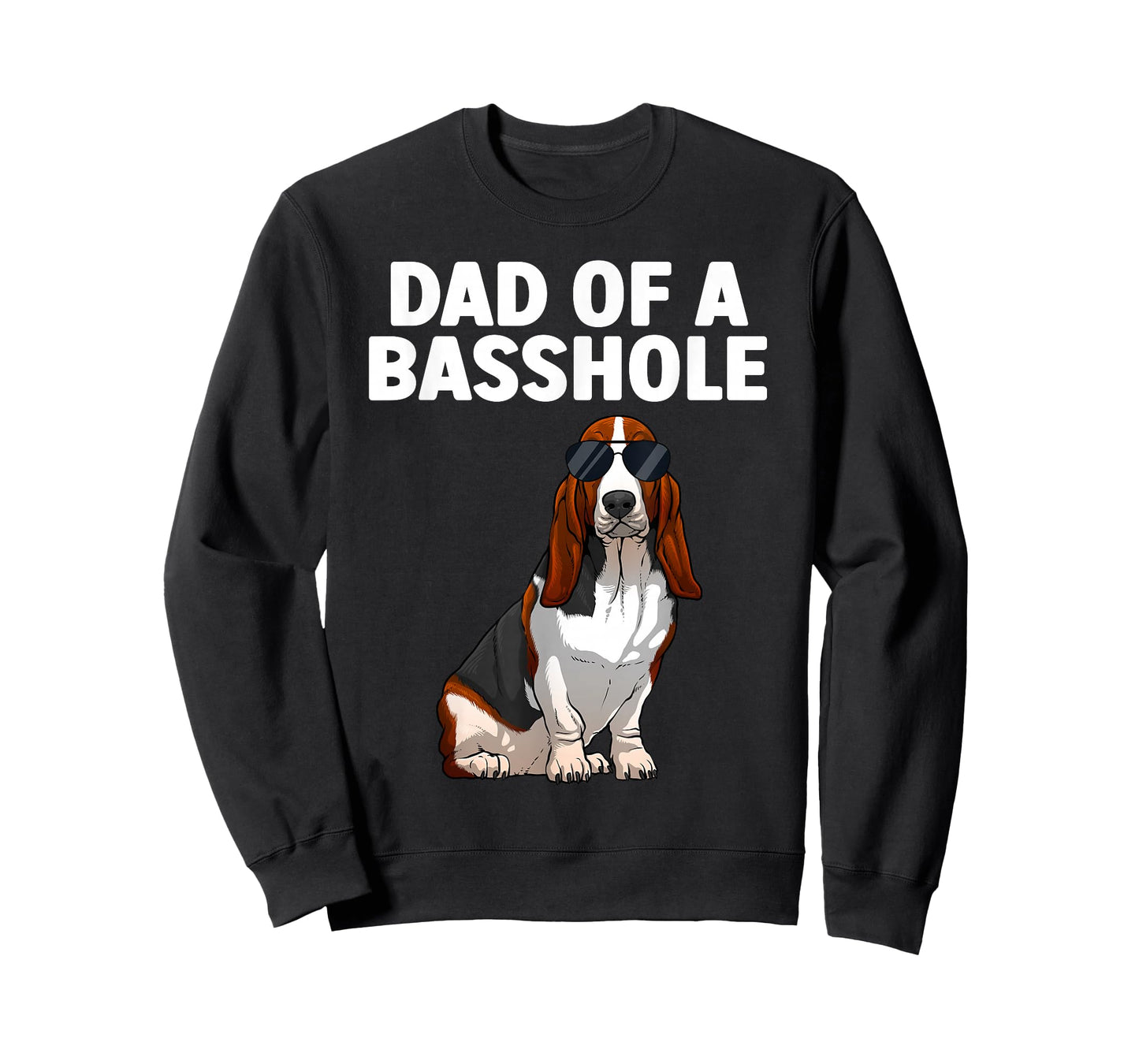 Cool Basset Hound Design for Men Dad Dog Basset Hound Lovers T-Shirt
