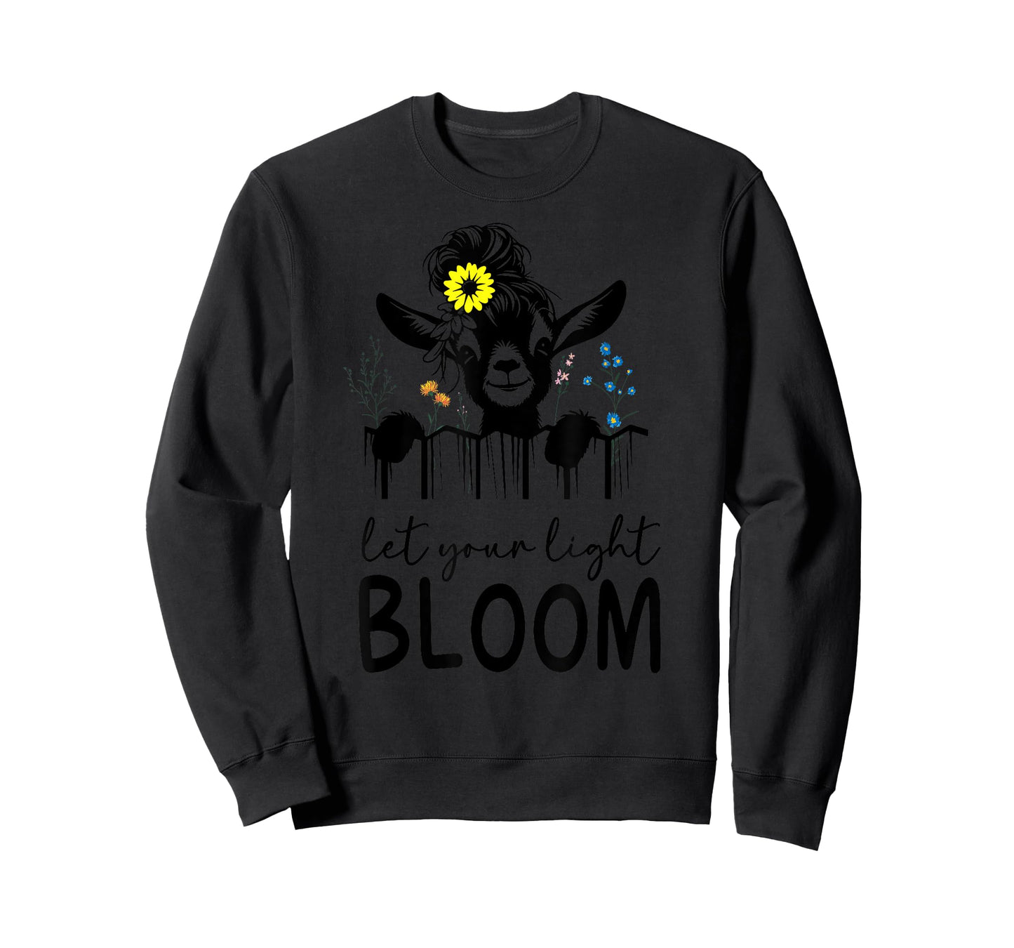 let your light bloom goat T-Shirt