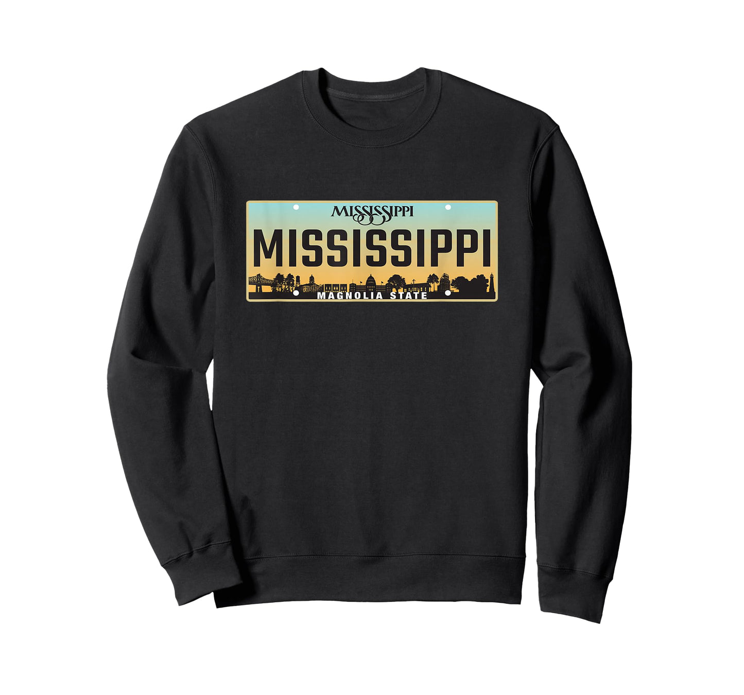 Mississippi License Plate - Great Gift Idea - Car Enthusiast T-Shirt