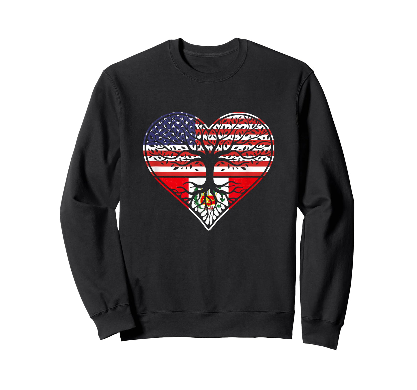 American Peruvian Roots Patriotic T-Shirt
