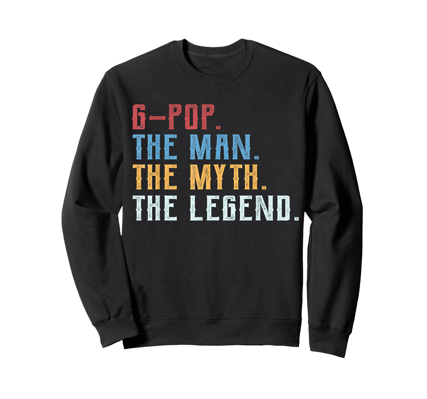Cool Grandpa Shirt, G-pop the Man the Myth the Legend T-Shirt