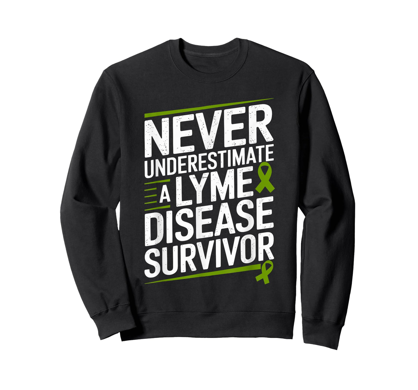 Never Underestimate A Lyme Disease Survivor T-Shirt