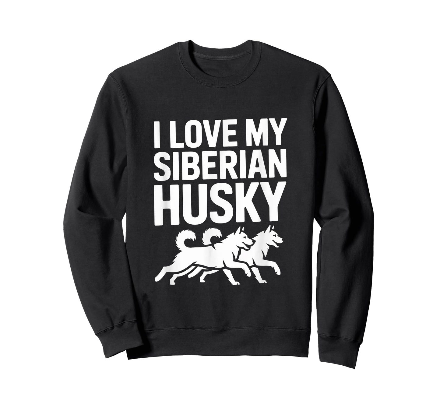 I Love My Siberian Husky Loyalty Bond T-Shirt
