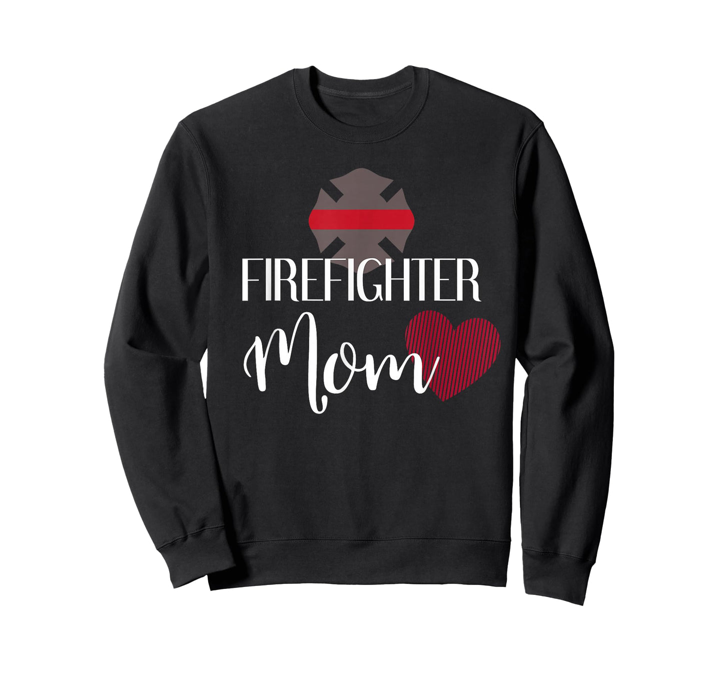 Firefighter Mom Cute T Shirt for Mother of Fireman or Woman T-Shirt