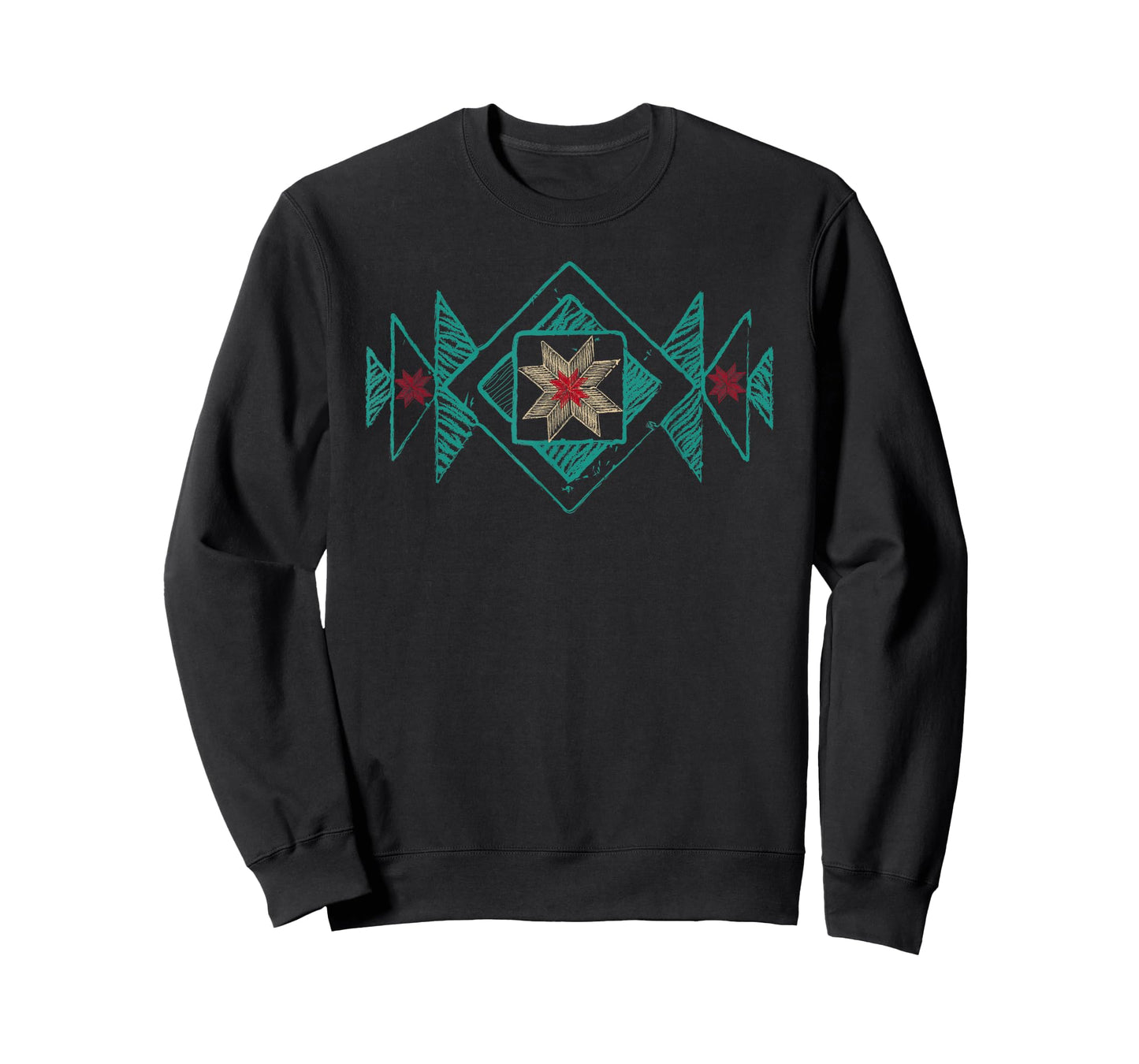 Aztec Design Graphic T-Shirt