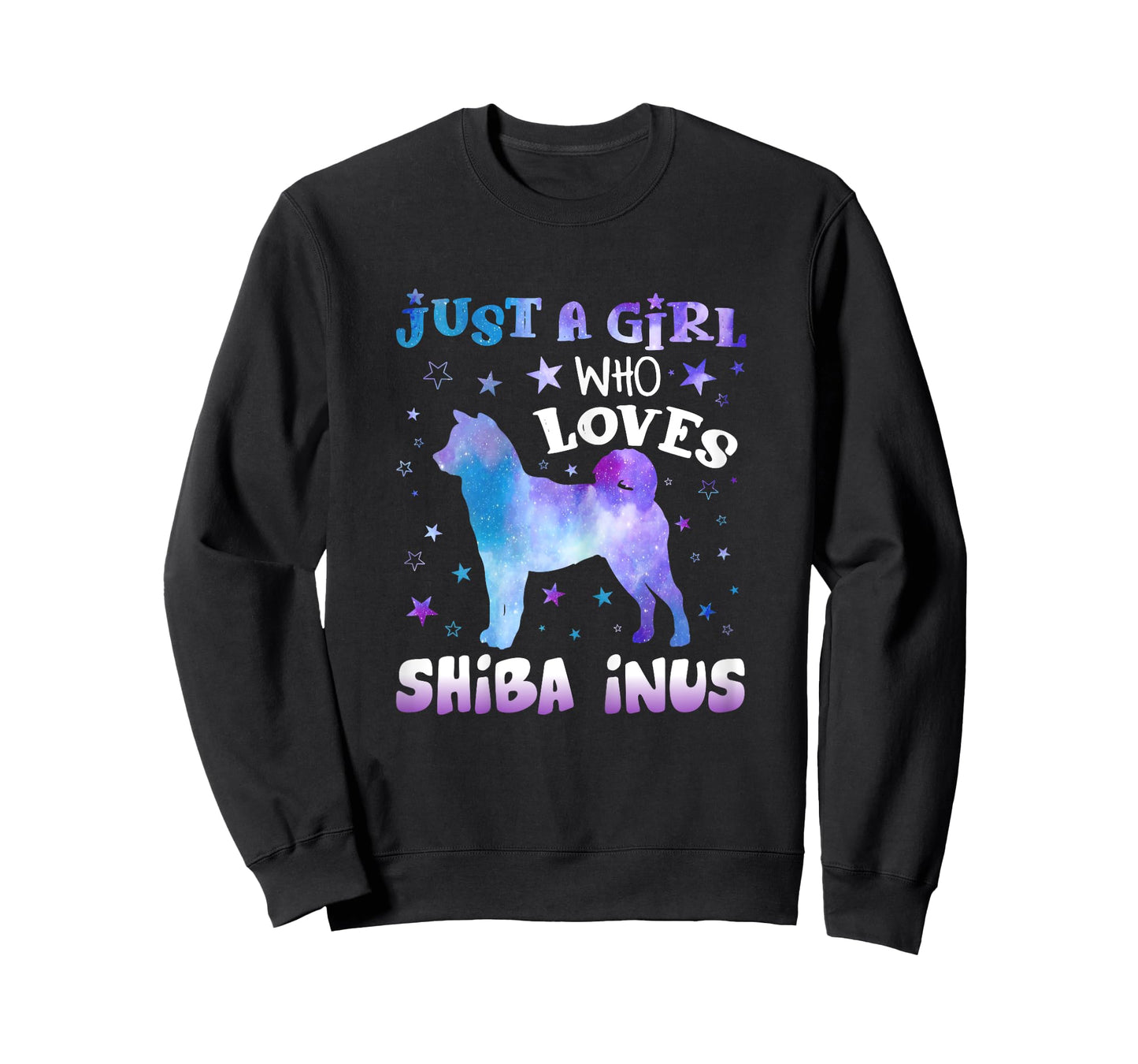 Just A Girl Who Loves Shiba Inus Funny dog lovers gifts T-Shirt