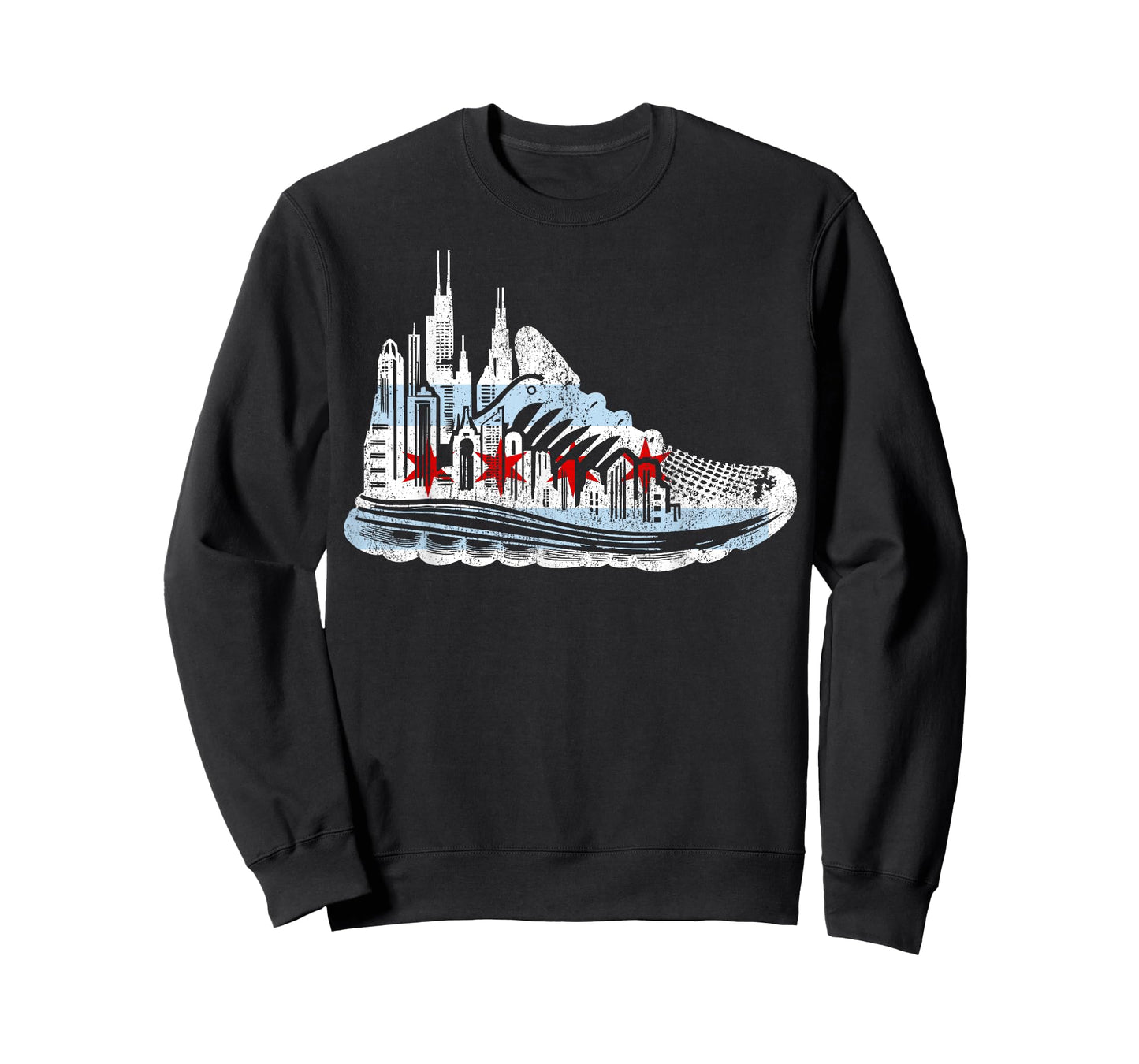Chicago Runner Run Marathons Running Tee Jogger Motivational T-Shirt