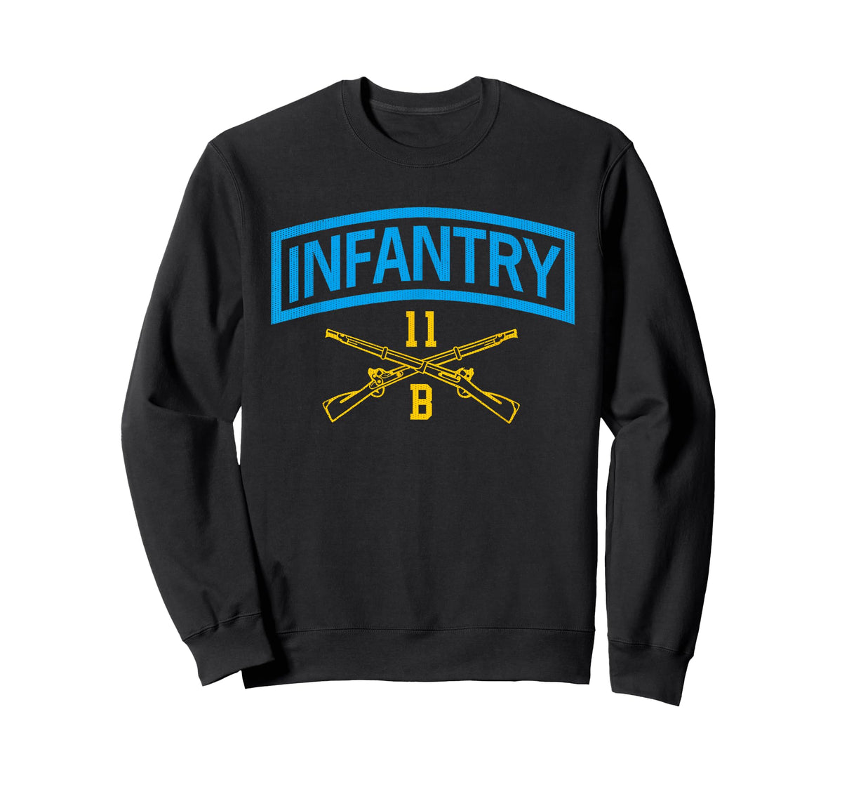 11B Infantry Combat Veteran 11 Bravo Infantryman Grunt Flag T-Shirt