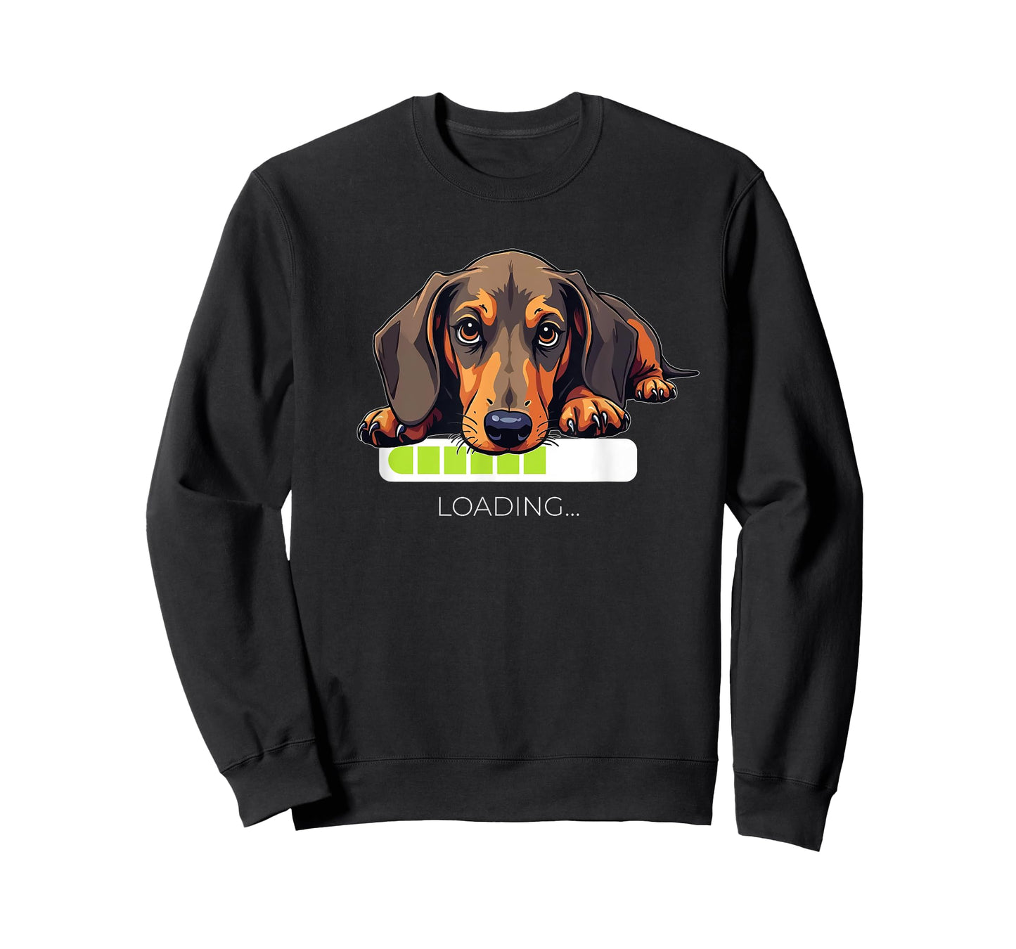 Dachshund Doxie Wiener Sausage Dog Loading T-Shirt