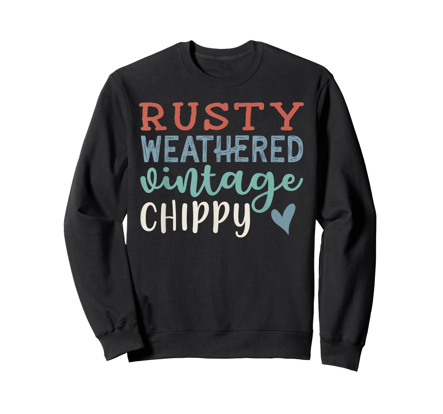 Rusty Weather Vintage Chippy Farmhouse Southern Tshirt T-Shirt