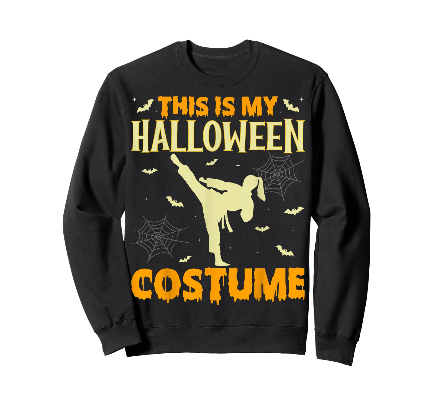 This is My Halloween Costume - Martial Arts Taekwondo Scary T-Shirt