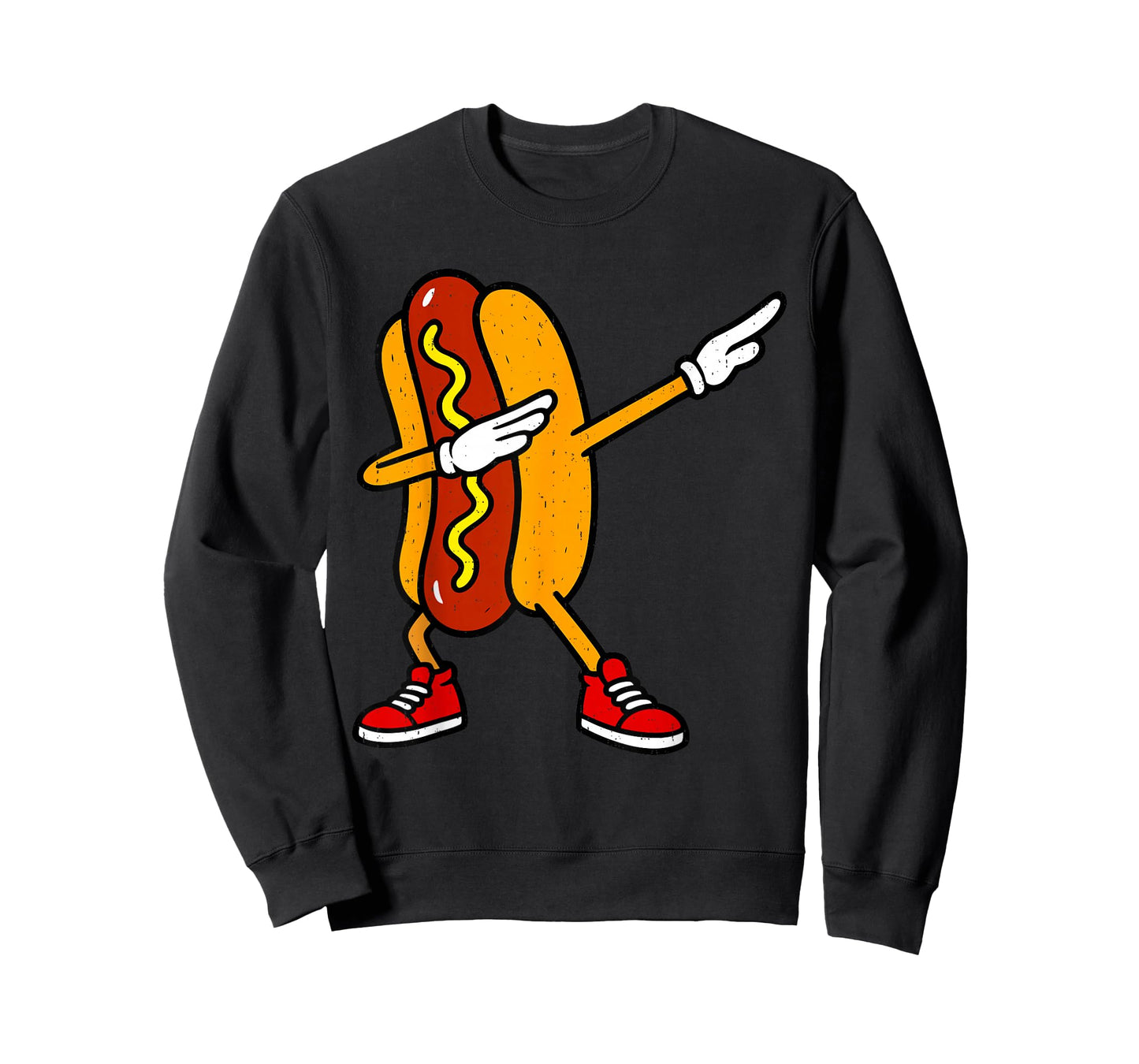 Dabbing Hotdog Fast Food Lover Dab Dance Dancing T-Shirt