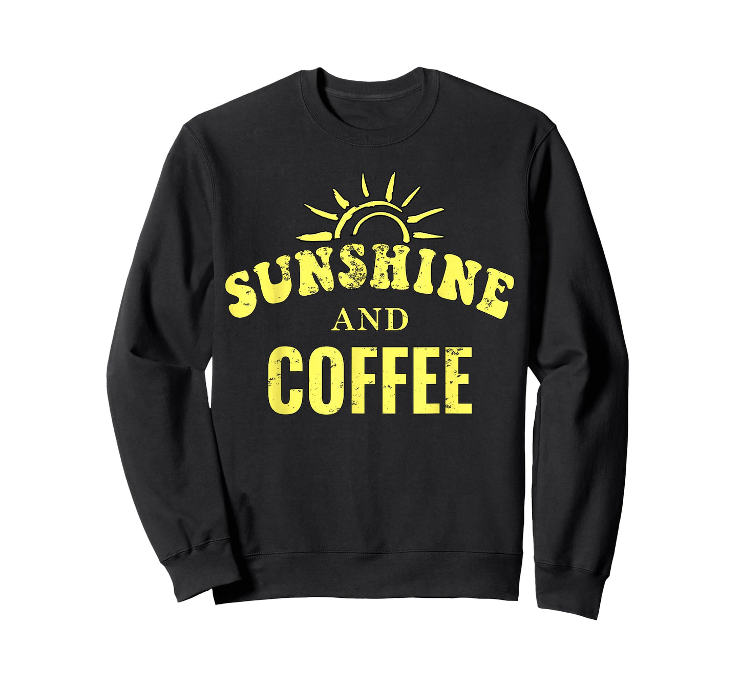 Coffee Lovers | Sunshine and Coffee Retro Style Mothers Day T-Shirt