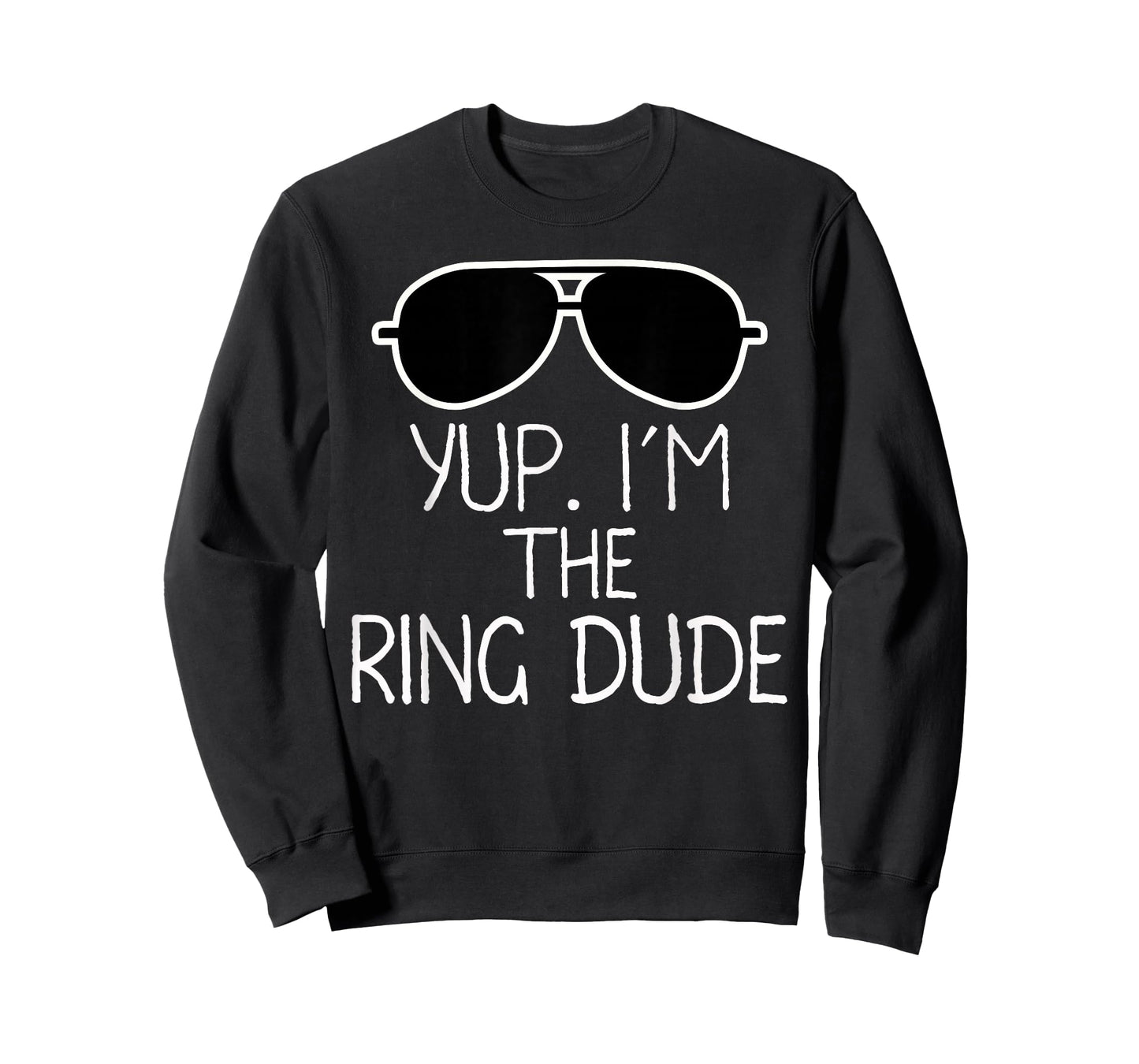 Kids Yup I'm The Ring Dude | Boys Wedding Bearer T-Shirt