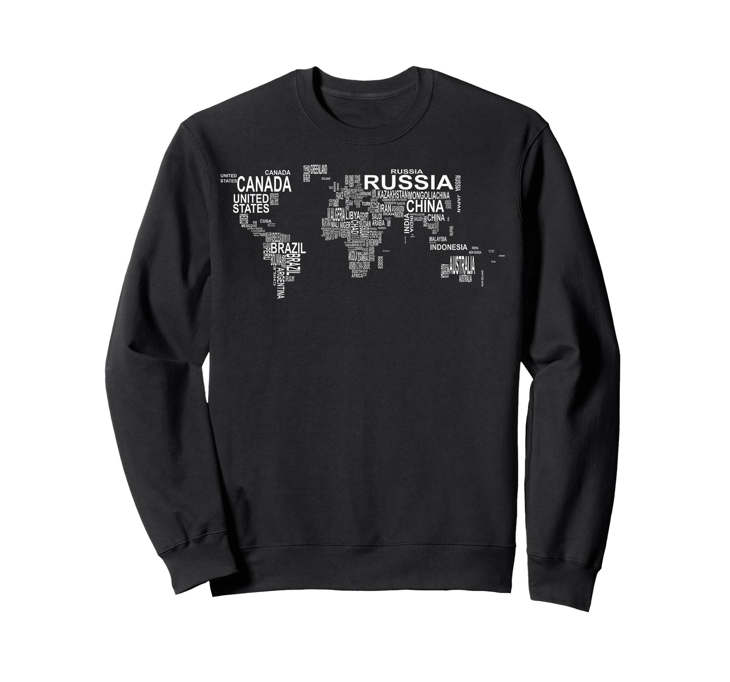 World Map Globe Text Element Shirt T-Shirt