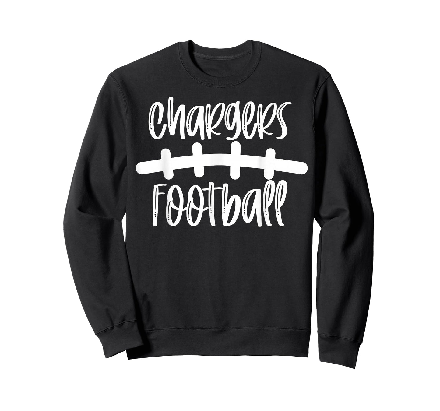 Chargers Football School Spirit Team Mascot Game Night T-Shirt