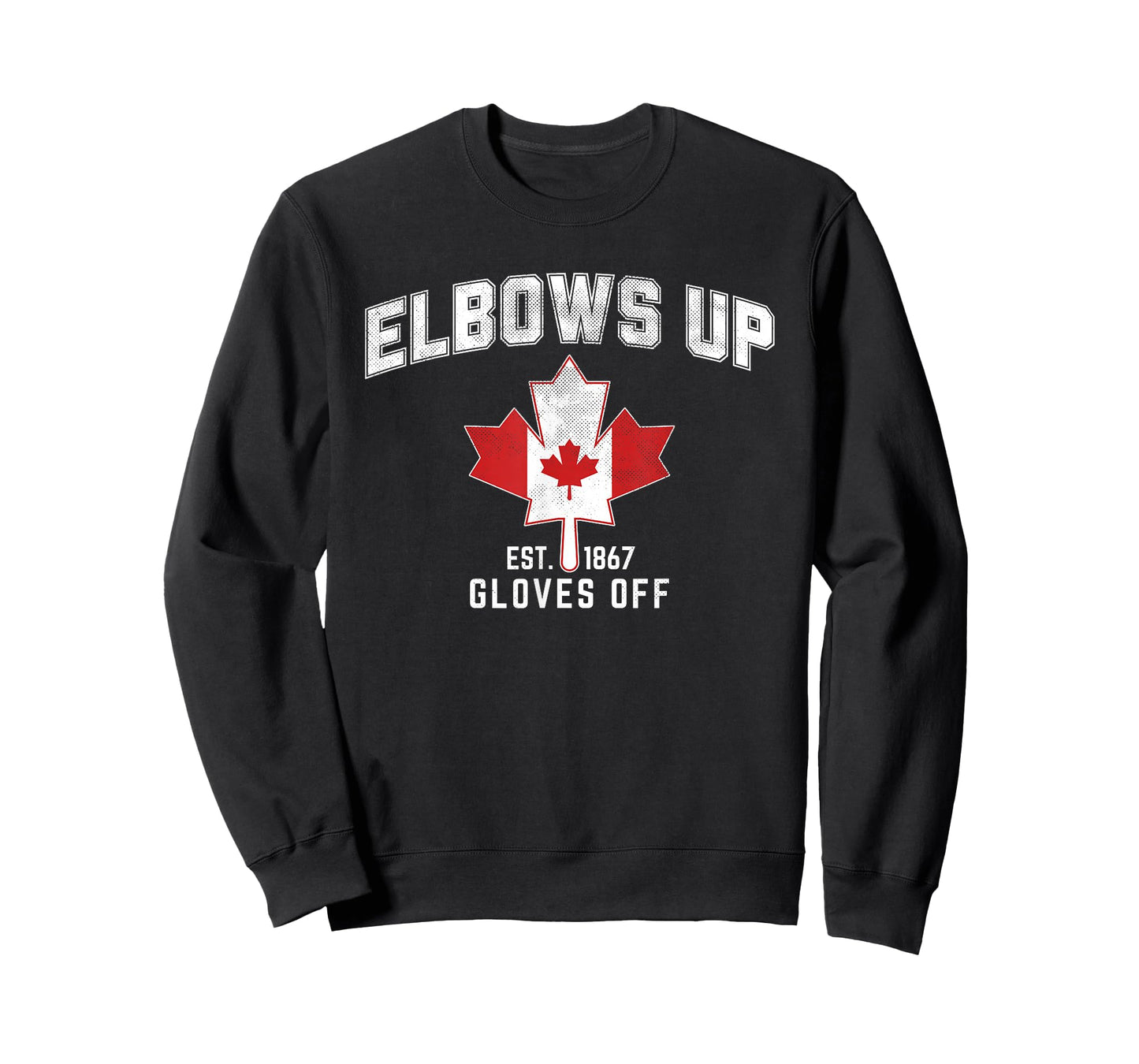 Elbows Up EST 1867 Canadian Maple Leaf Canada T-Shirt