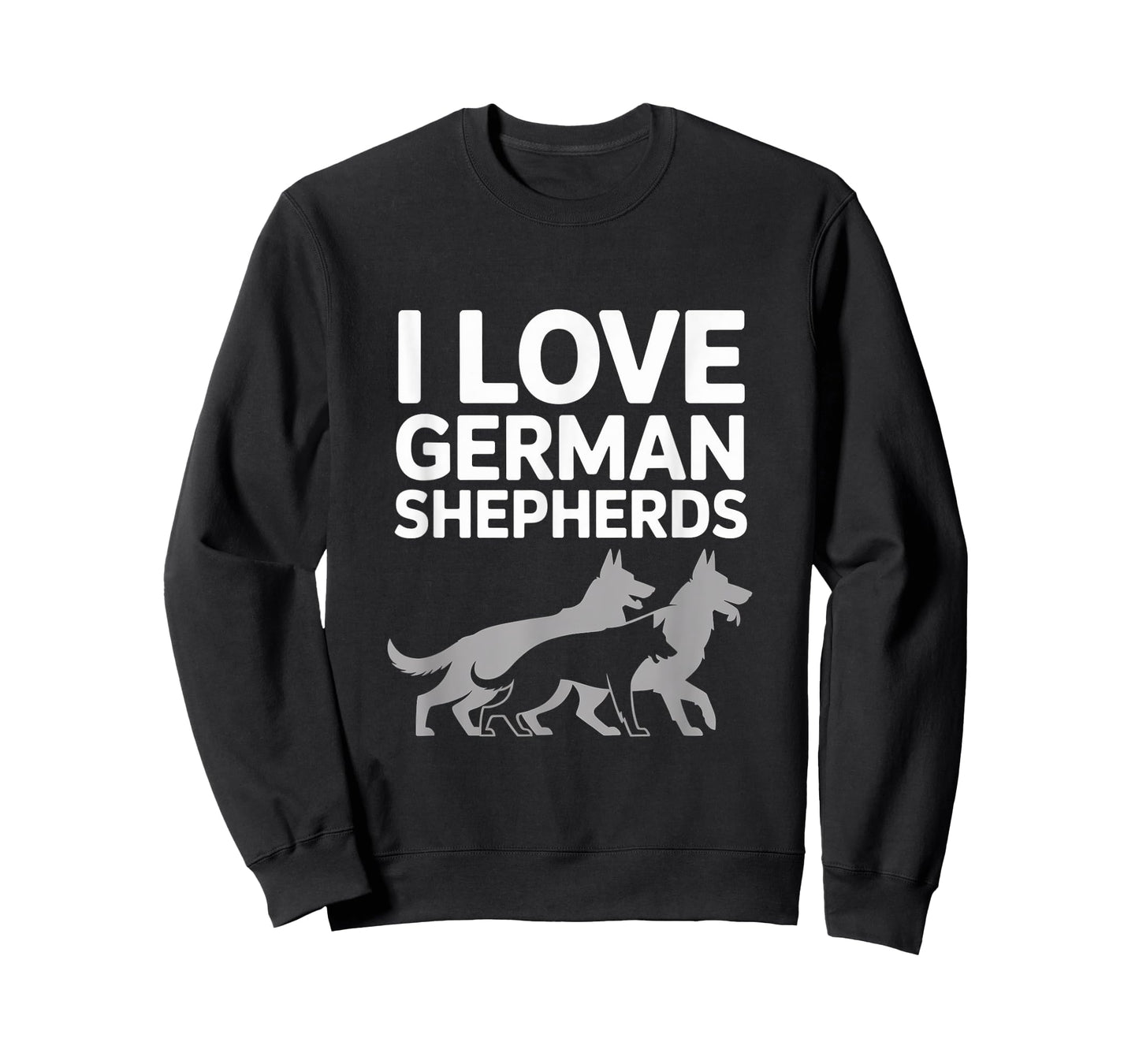 I Love German Shepherds Canine Pride T-Shirt