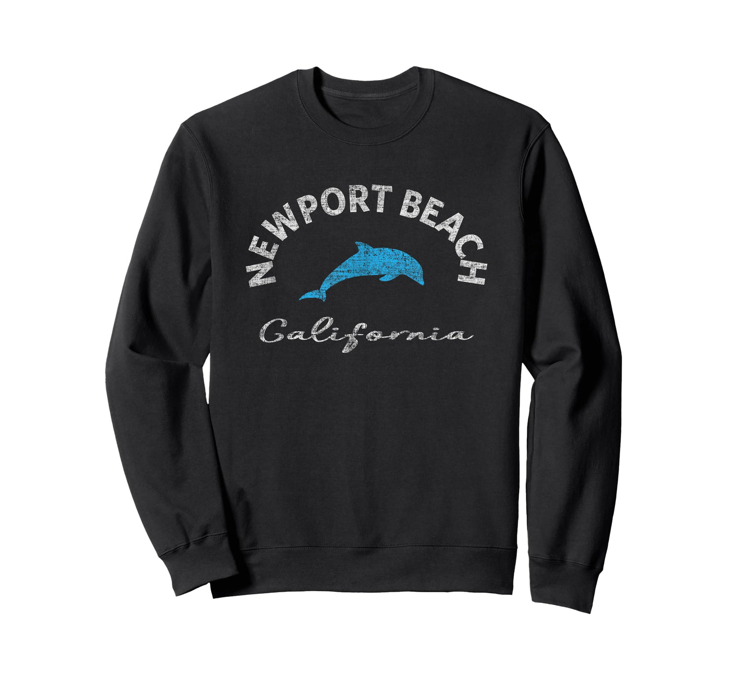Vintage Newport Beach CA Dolphin T Shirt T-Shirt