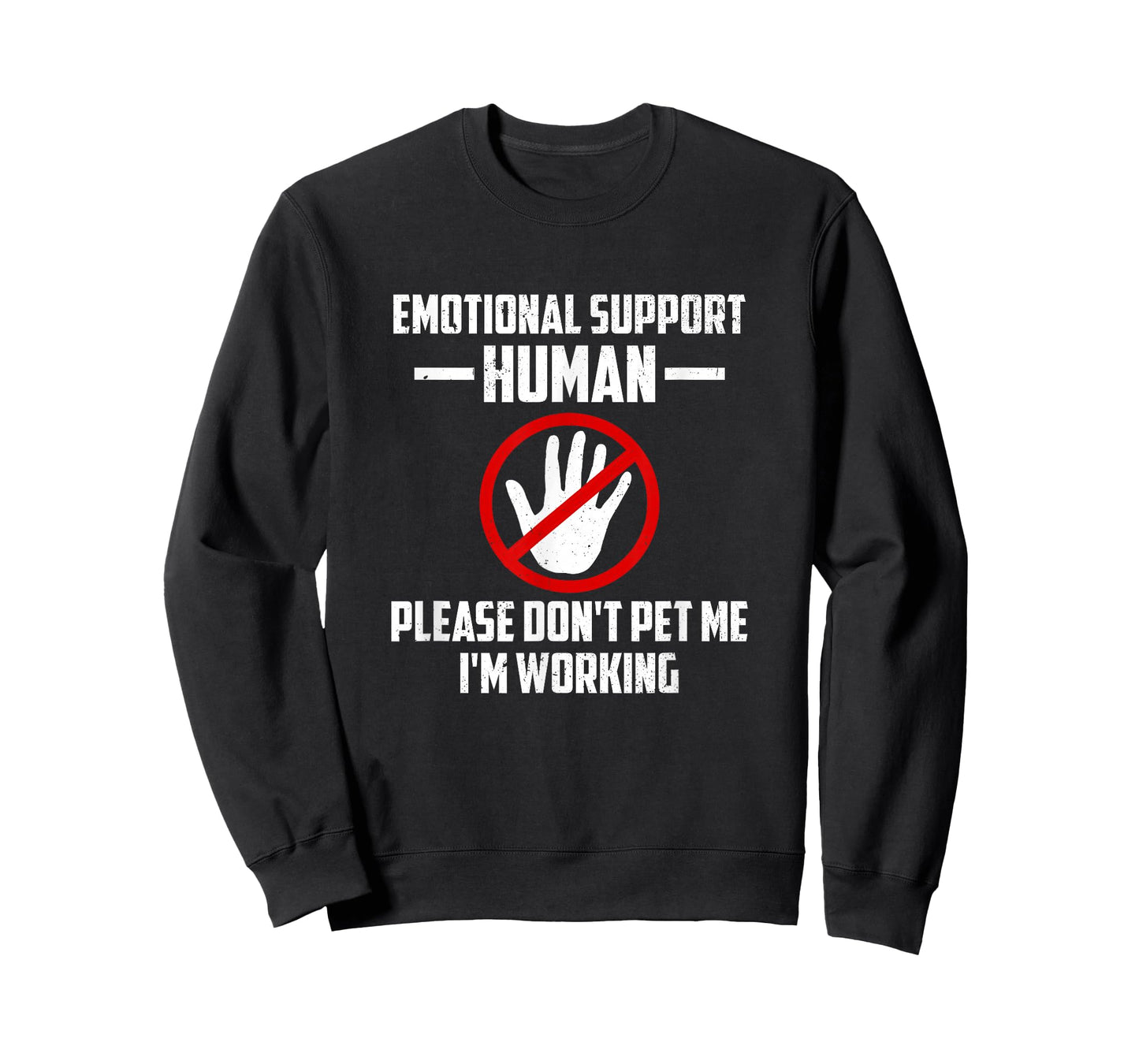 Emotional-Support Human Halloween Costume Do Not Pet Me T-Shirt