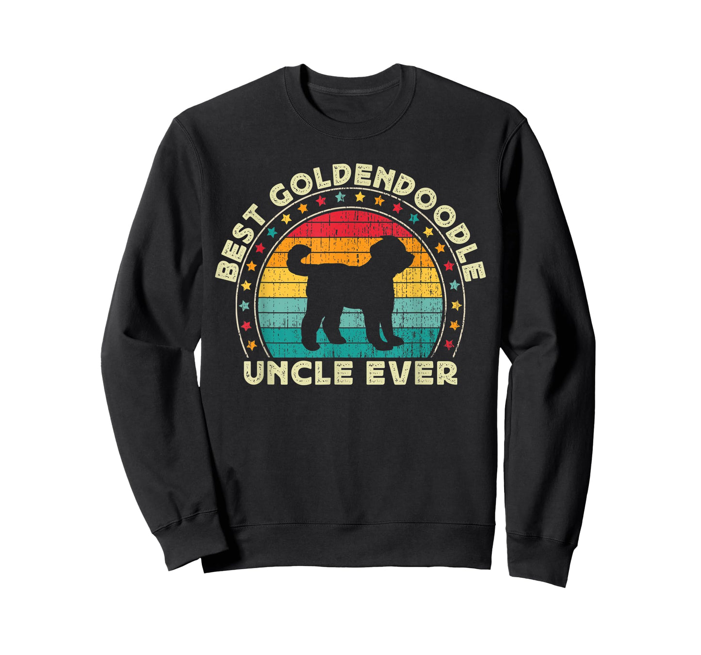Mens Goldendoodle Uncle For Men Doodle Dog Uncle Father's Day Men T-Shirt
