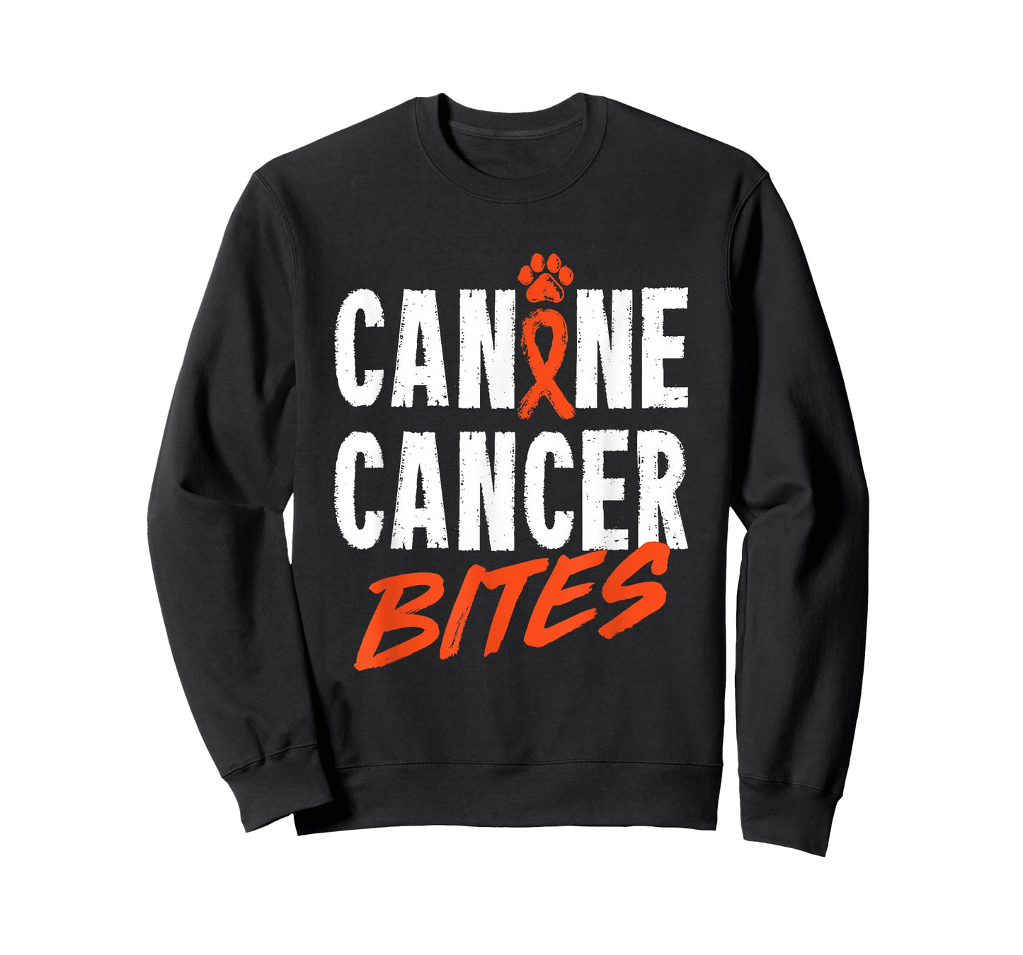 Canine Cancer Bites Dog Pet Carcinoma Support T-Shirt