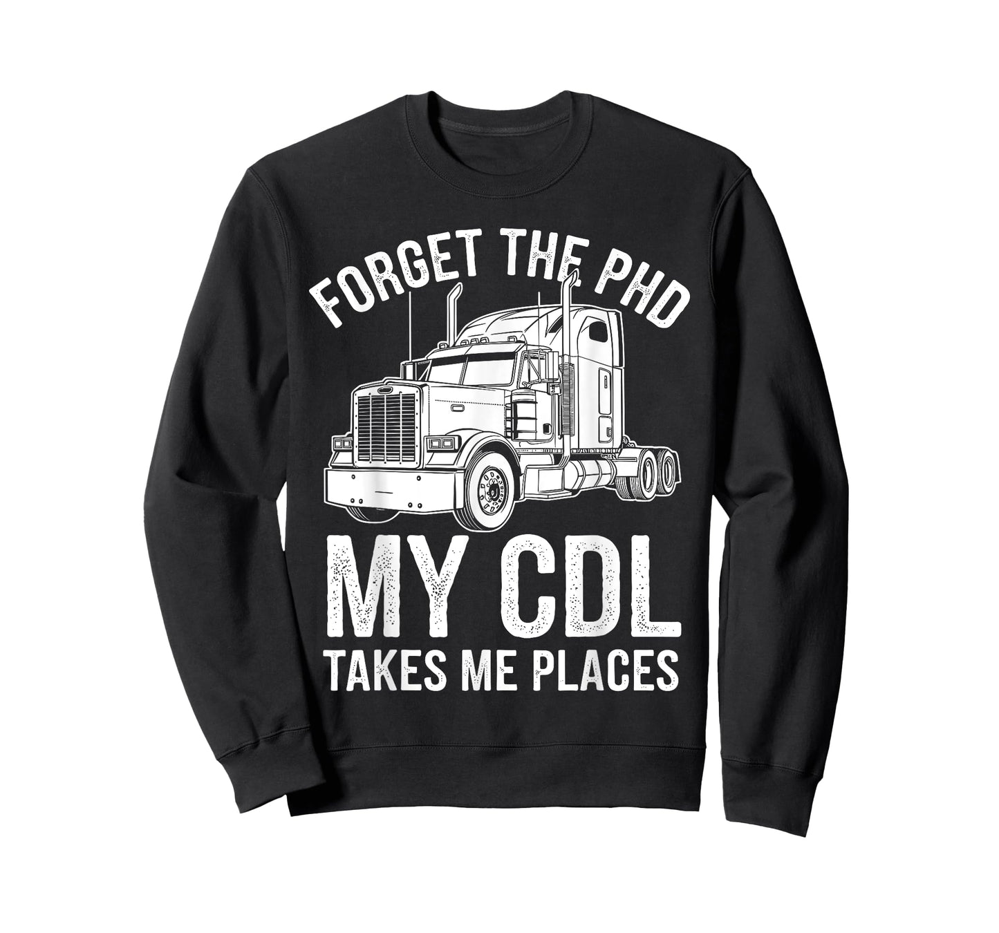 Cool CDL Trucker Art For Men Women Trucking CDL Truck Driver T-Shirt