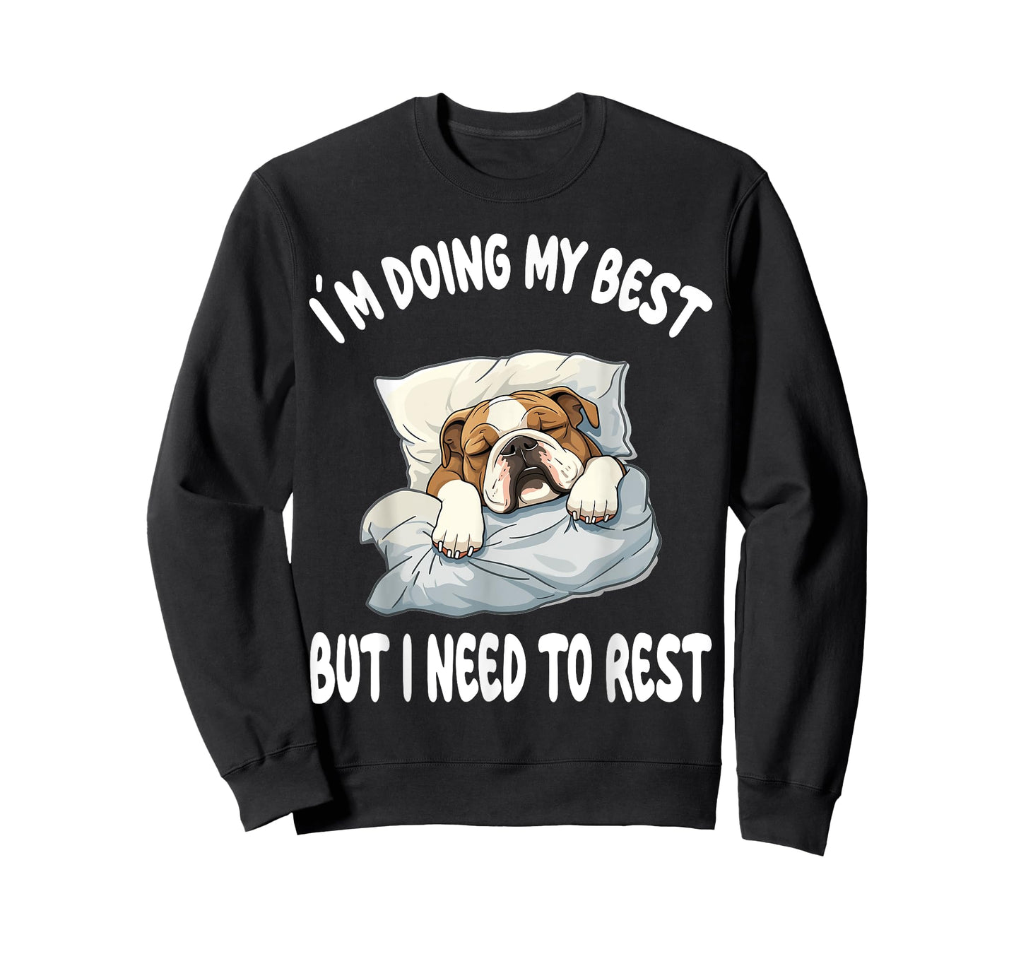 English Bulldog Official Sleepshirt Pajamas Nightgown T-Shirt for Men Women Girls Kids