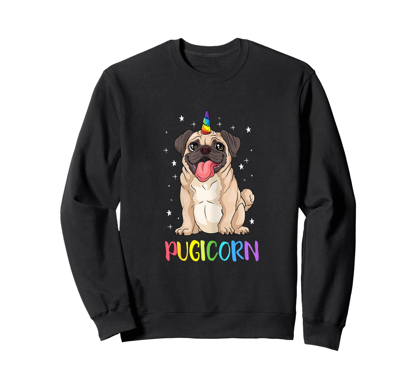 Girl Pugicorn funny pug Lover unicorn Pug Owner T-Shirt