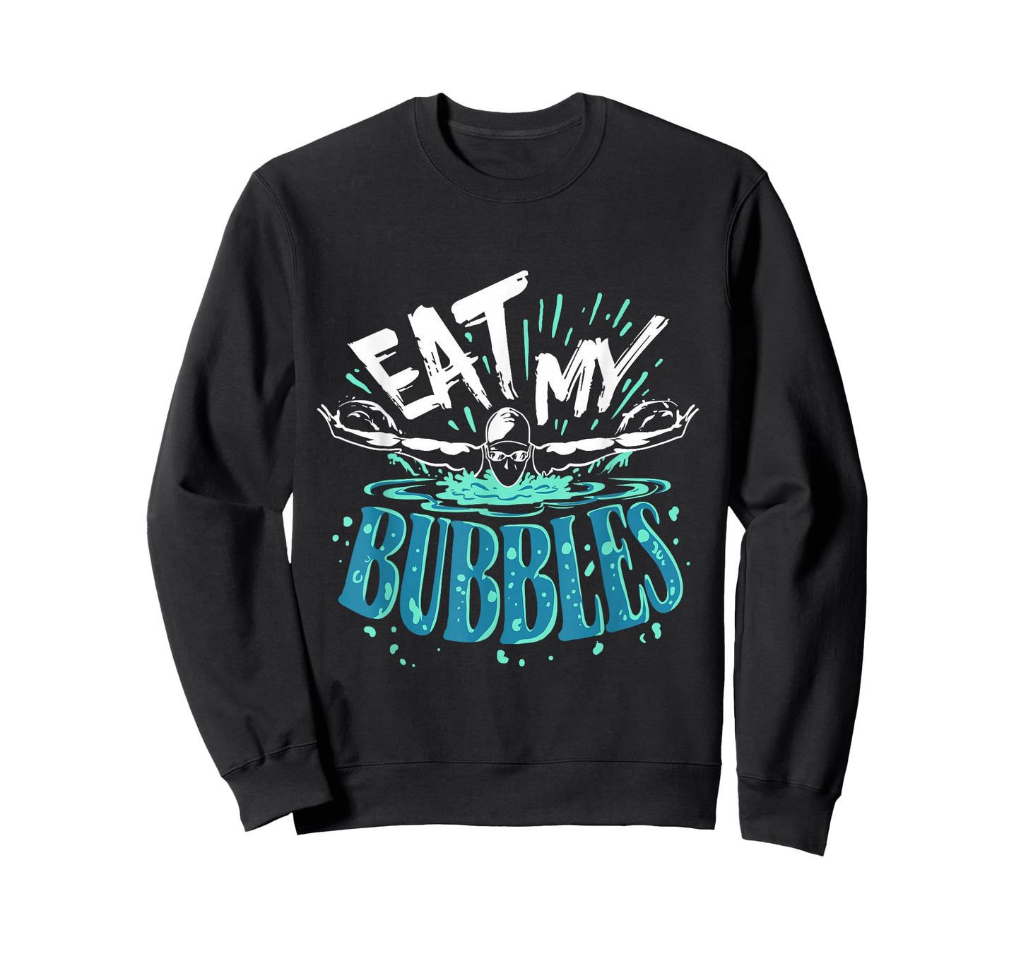 Funny Swimming Float Eat My Bubbles T-Shirt