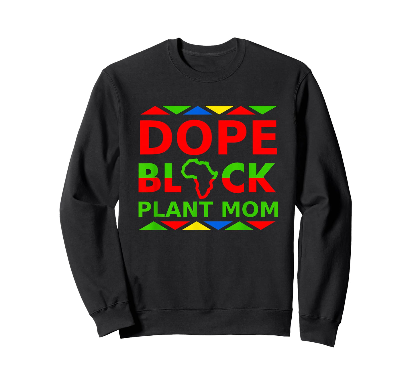 Dope Black Plant Mom Proud Black Woman Plant Lover Owner T-Shirt