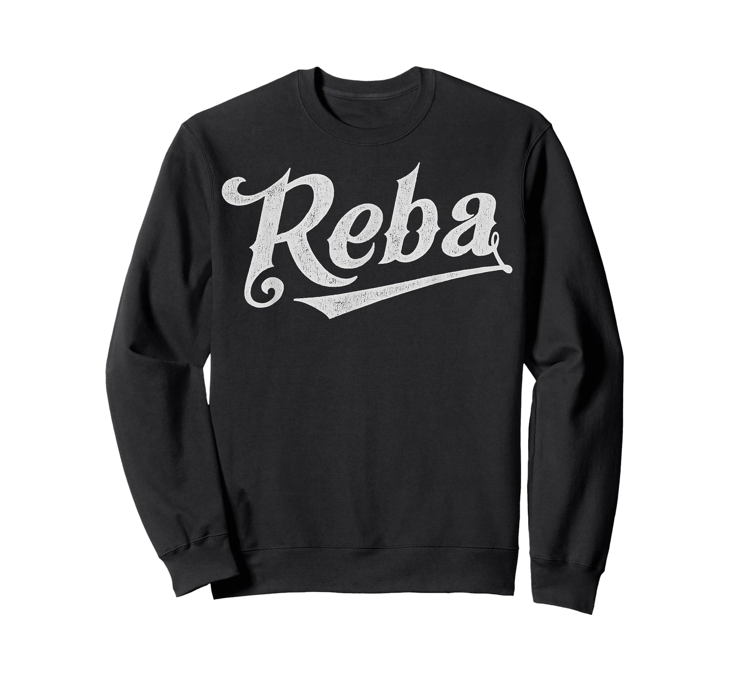 Vintage Reba Name Retro Style 70s 80s First For Men Women T-Shirt