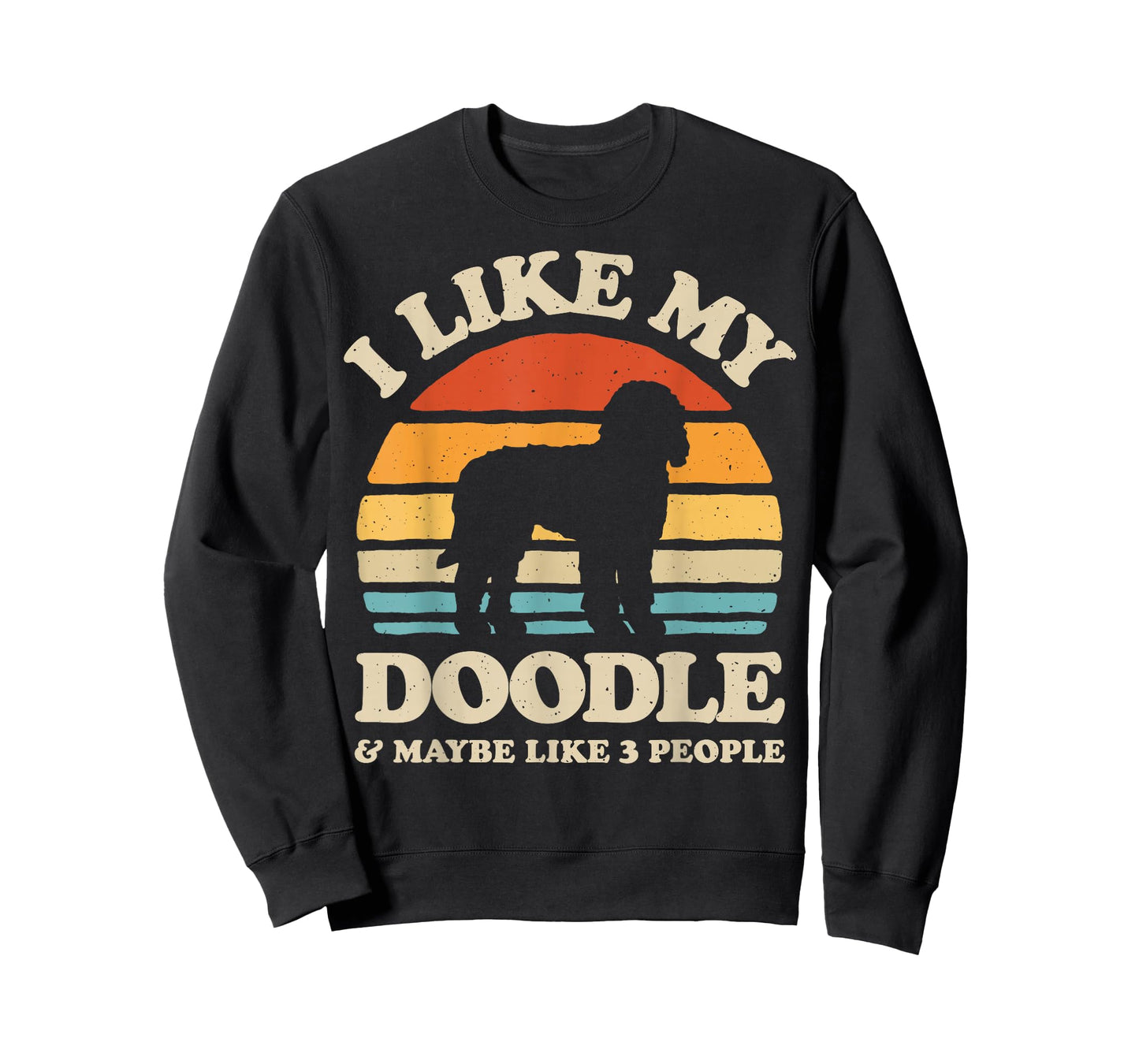 I Like My Doodle And Maybe Like 3 People Goldendoodle Lover T-Shirt