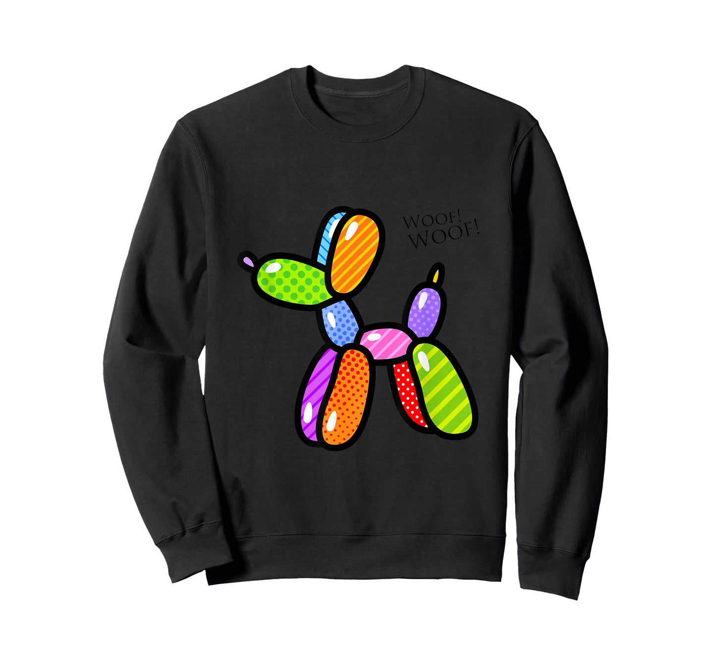 Poodle Dog Balloon Animal Illustration Graphic Designs T-Shirt