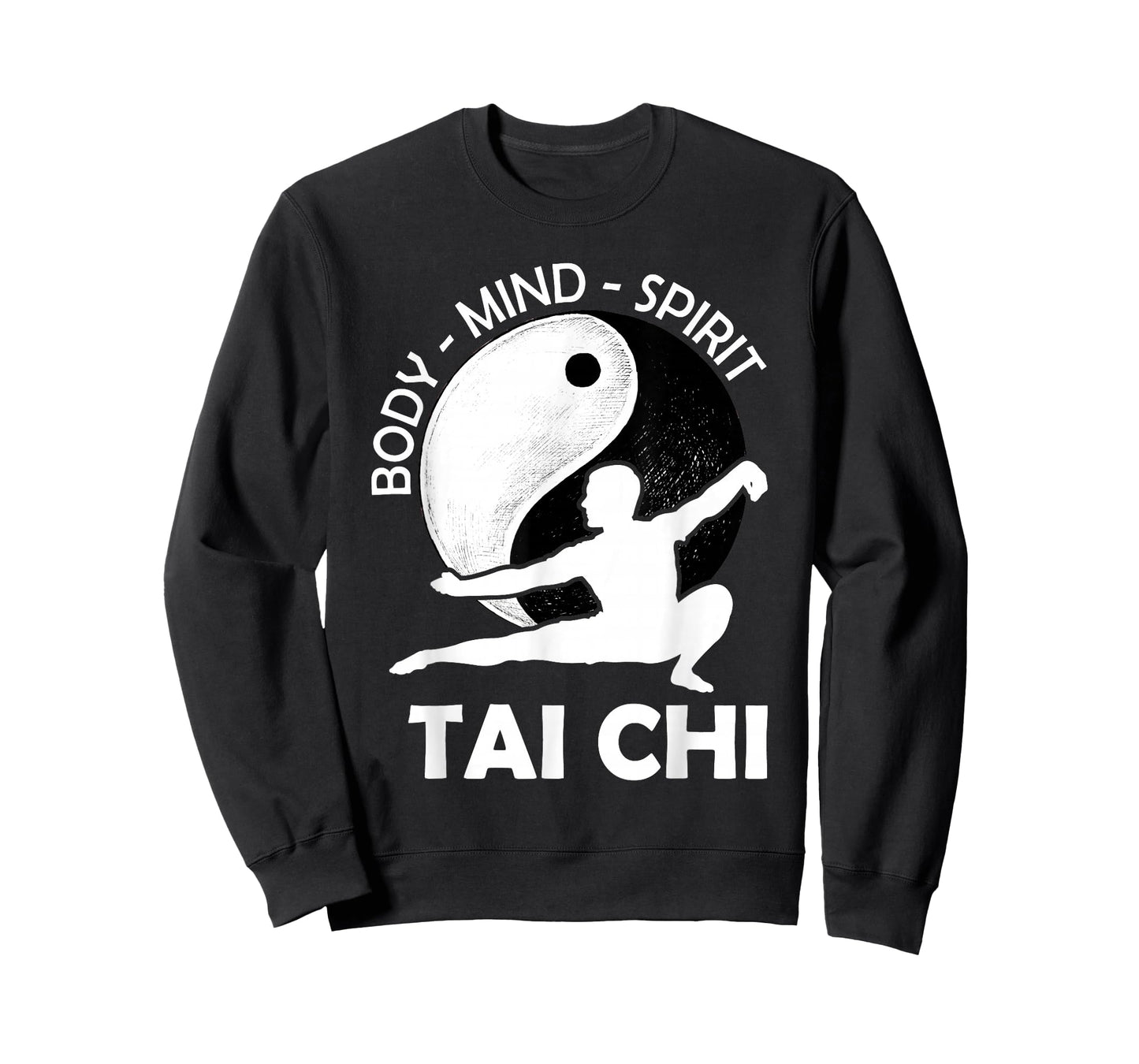 Tai Chi - Spiritual Yin Yang Mind Body Wellness Martial Arts T-Shirt