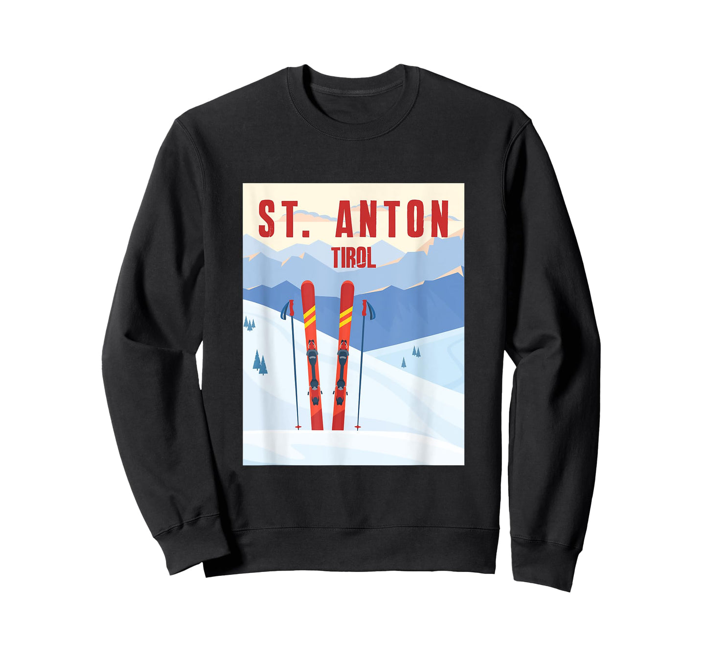 Tyrol Skiing St. Anton Sankt Anton Ski Gift T-Shirt