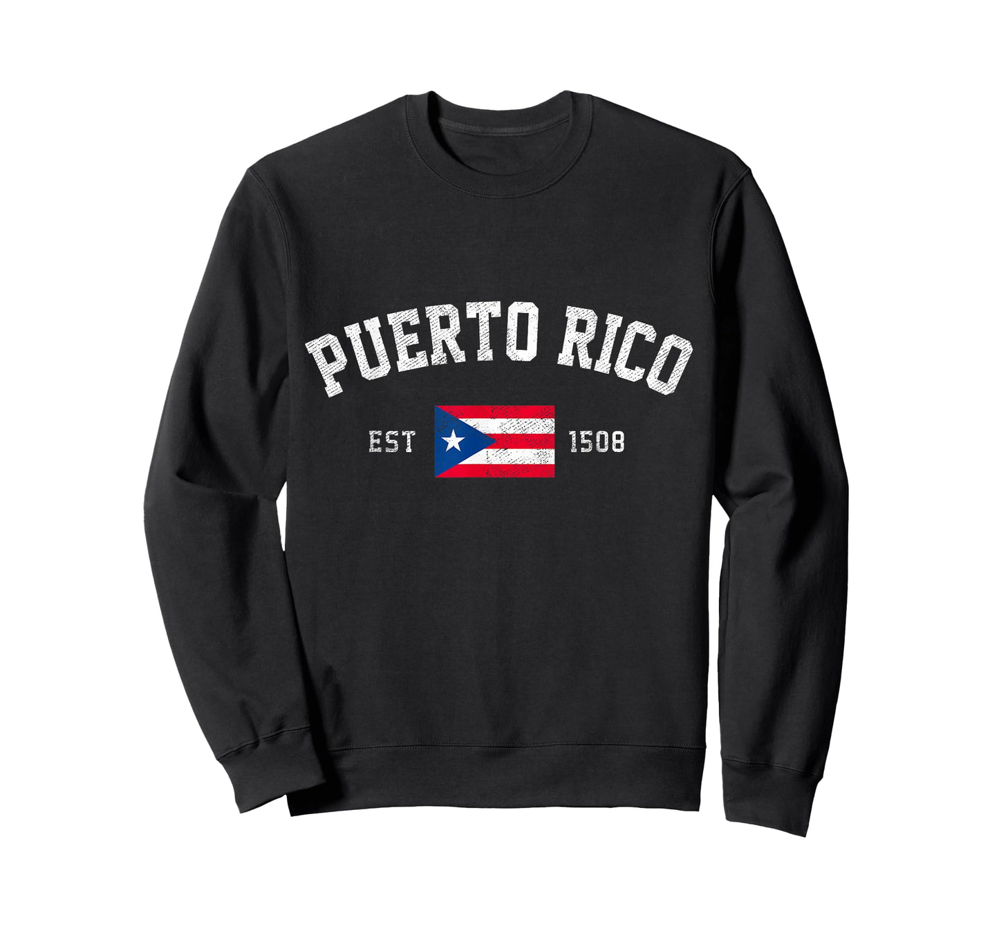 Puerto Rico Est. 1508 Puerto Rican Flag Independence Day T-Shirt