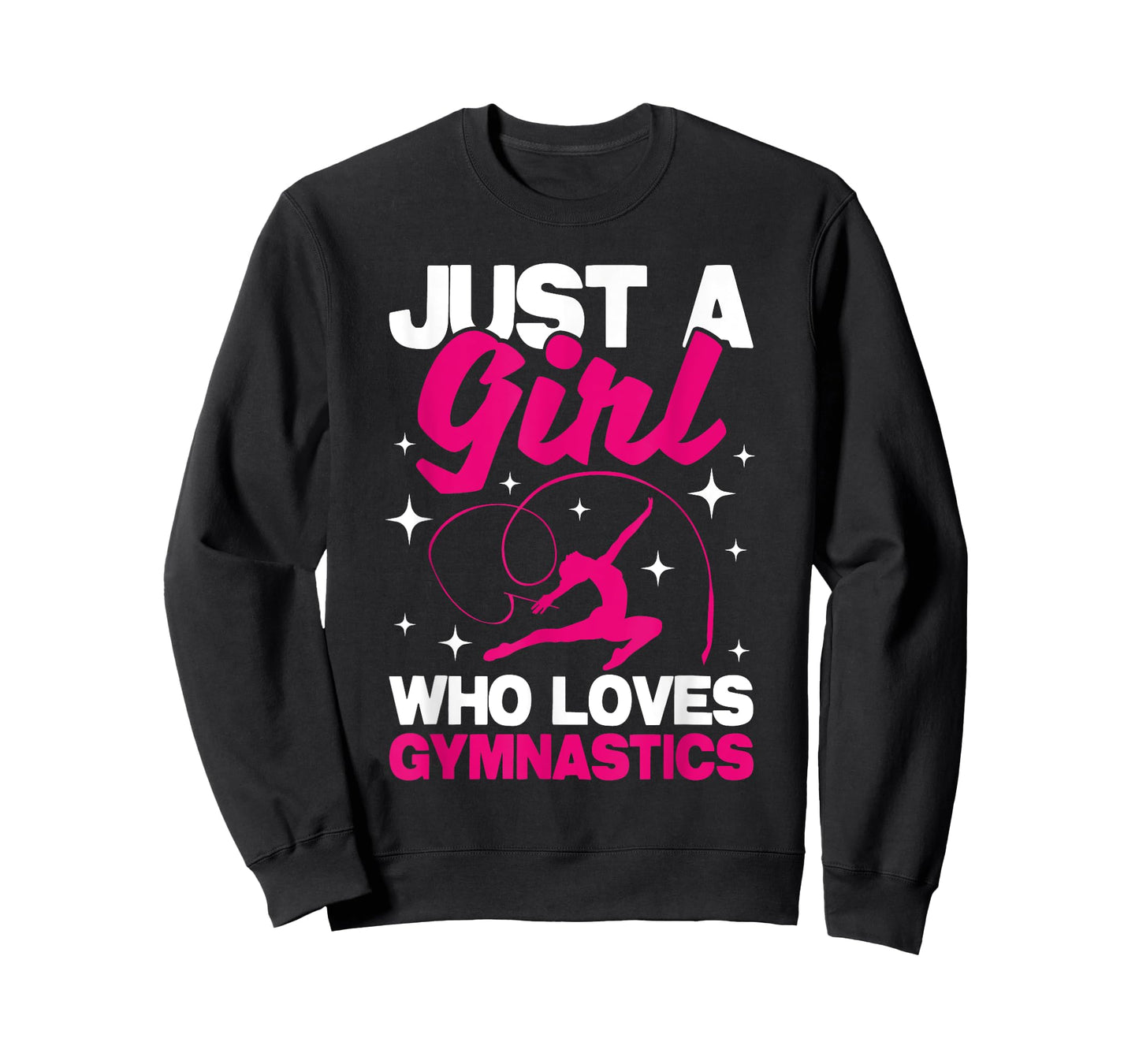 Just A Girl Who Loves Gymnastics - Gymnast Coach Aerobics T-Shirt
