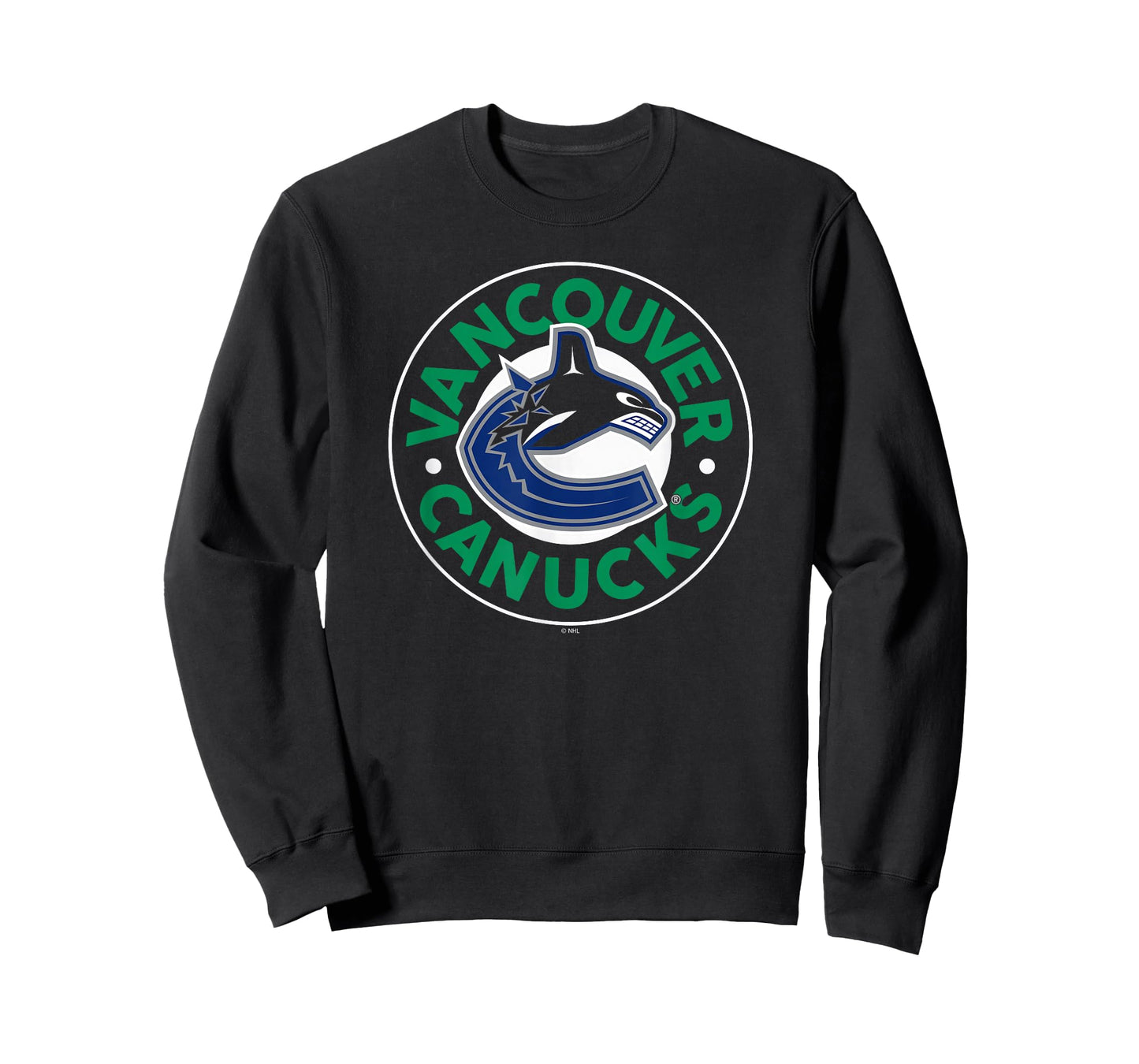 Vancouver Canucks Symbol Navy Blue Officially Licensed T-Shirt