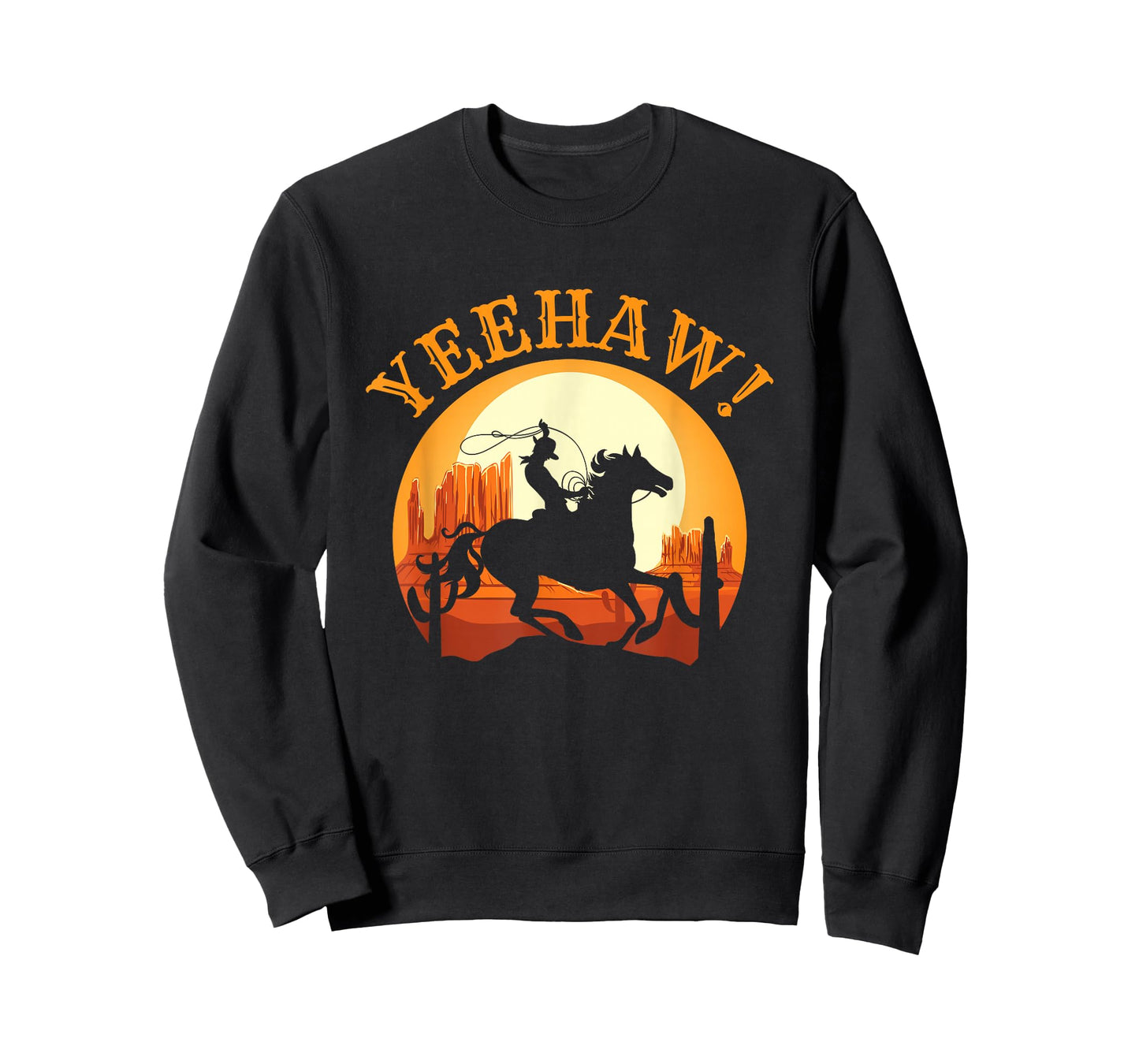Howdy Cowboy Rodeo Riding Lover Saying Yeehaw! Gift T-Shirt