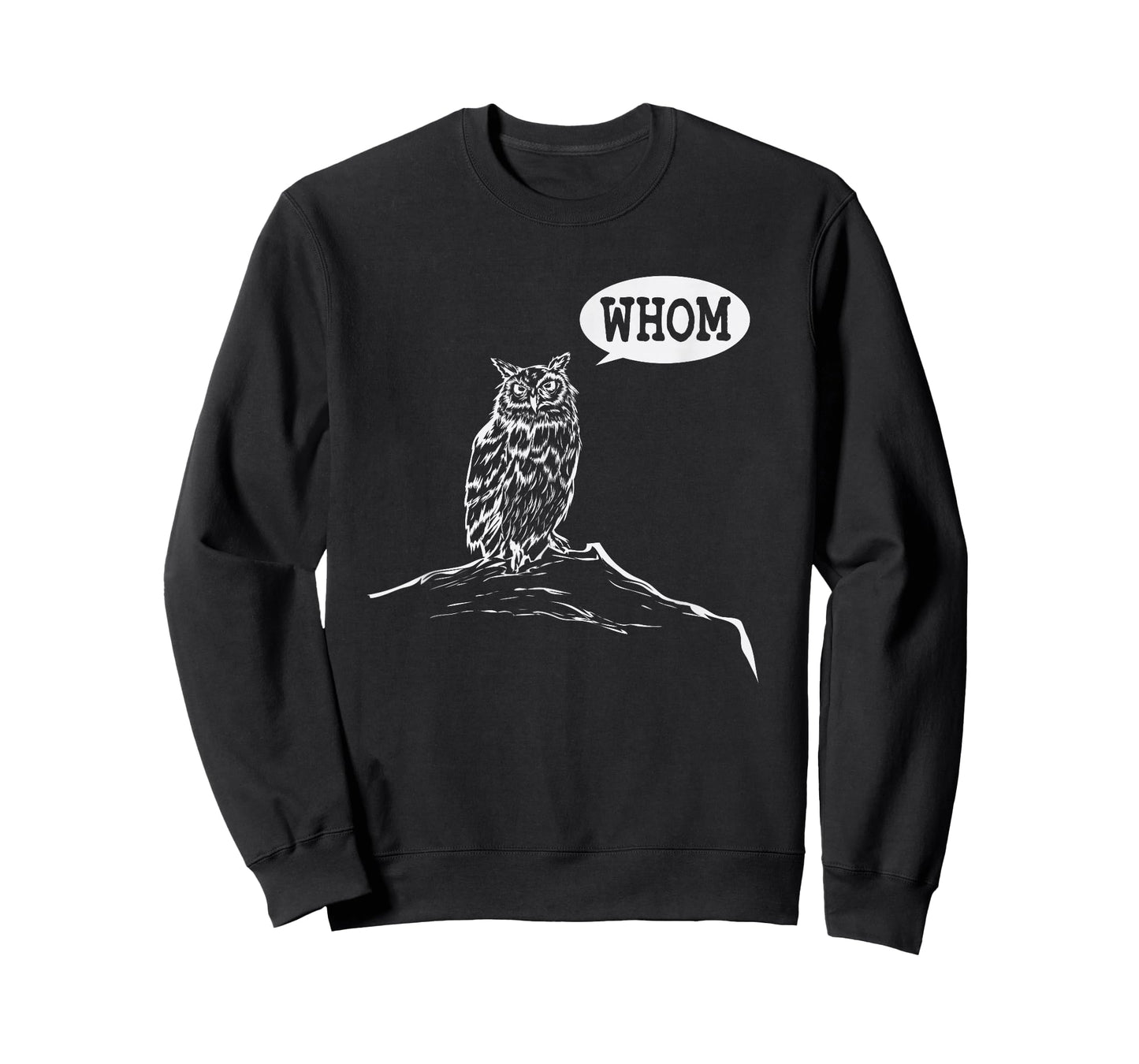 Funny Whom Owl Grammar English Teacher T-Shirt