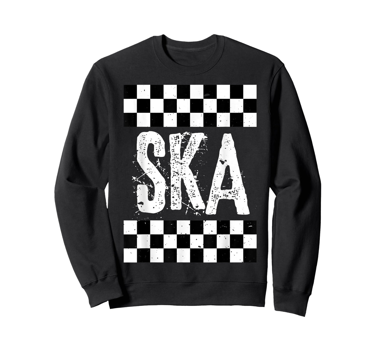 Ska Music T Shirt For Life Reggae Checkerboard Image Shirt T-Shirt